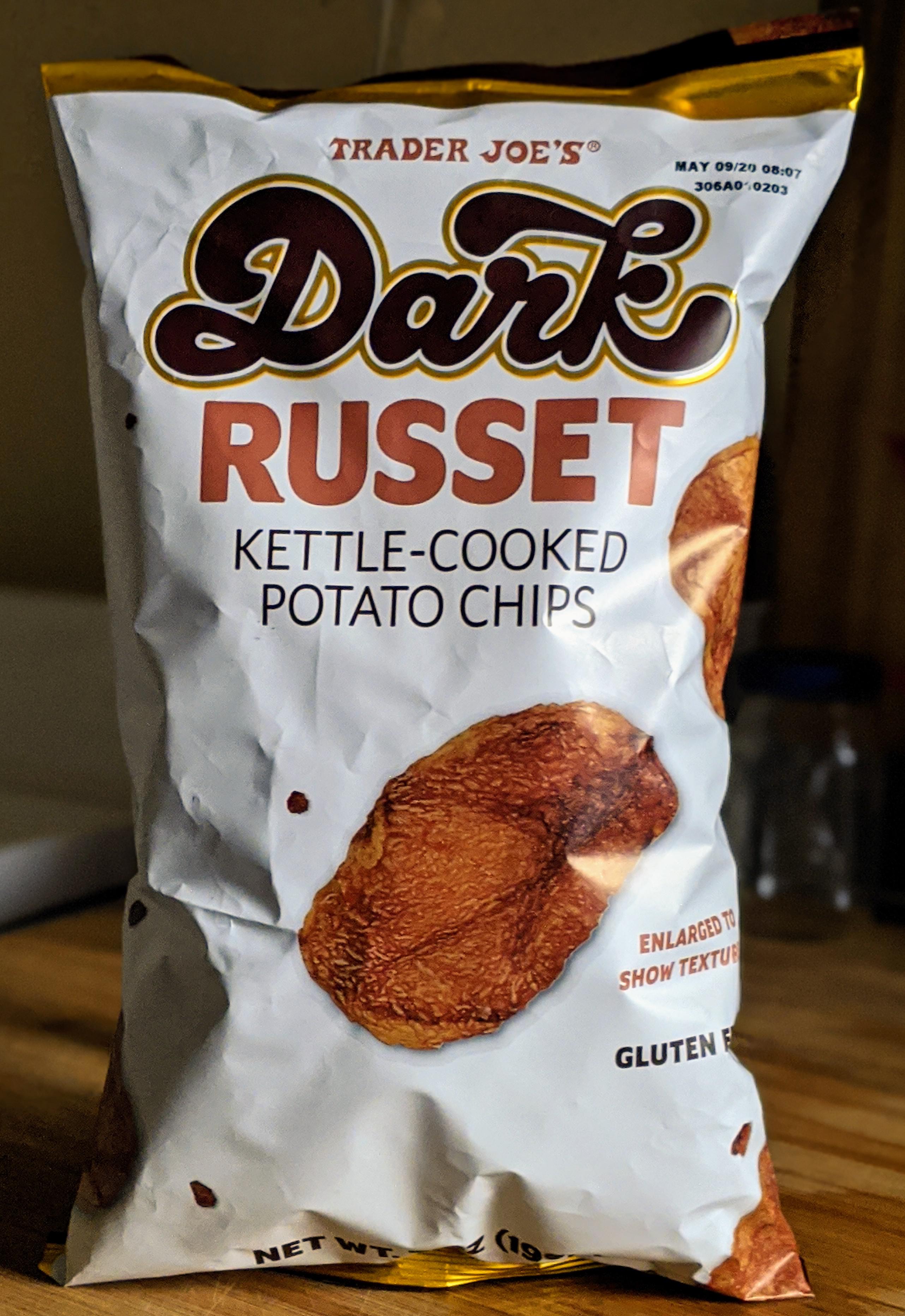 We Finally Know What Really Happened To Trader Joe's Dark Russet Chips
