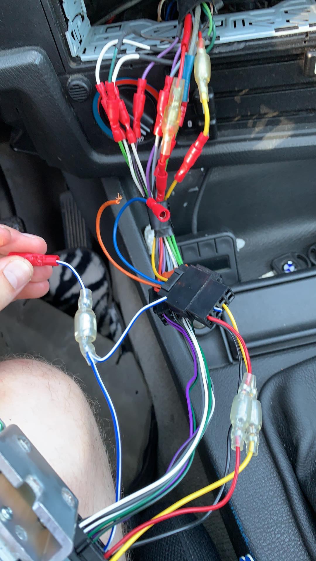 Radio help! Trying to unscramble previous owners wiring. More in