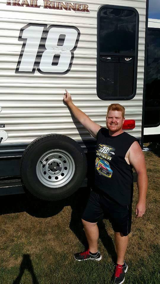Here's the guy who got his RV signed by Kyle Busch r/NASCAR