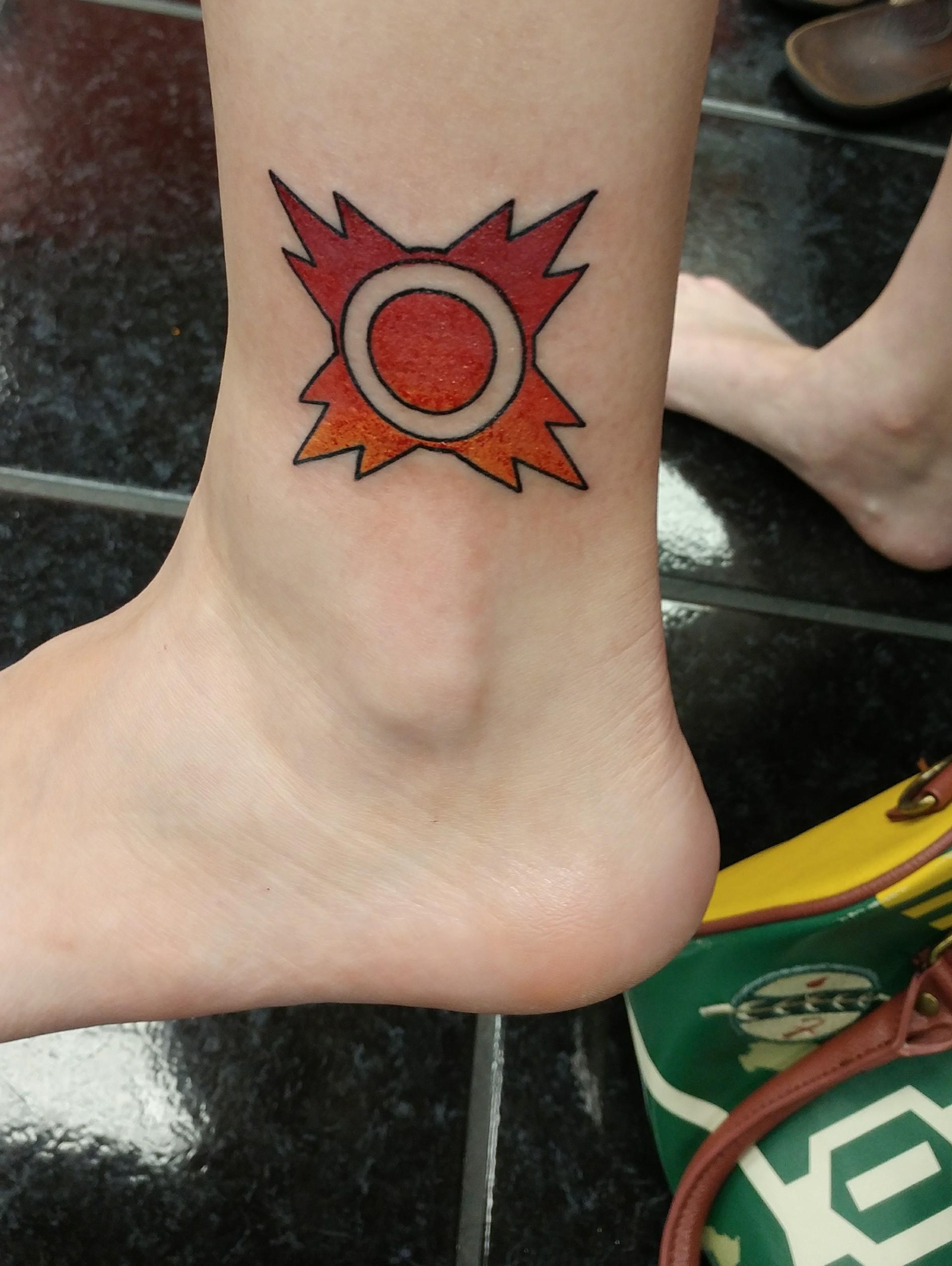 Sith Empire symbol by Danny Piedra at Inksmith & Rogers in Jax,FL tattoos