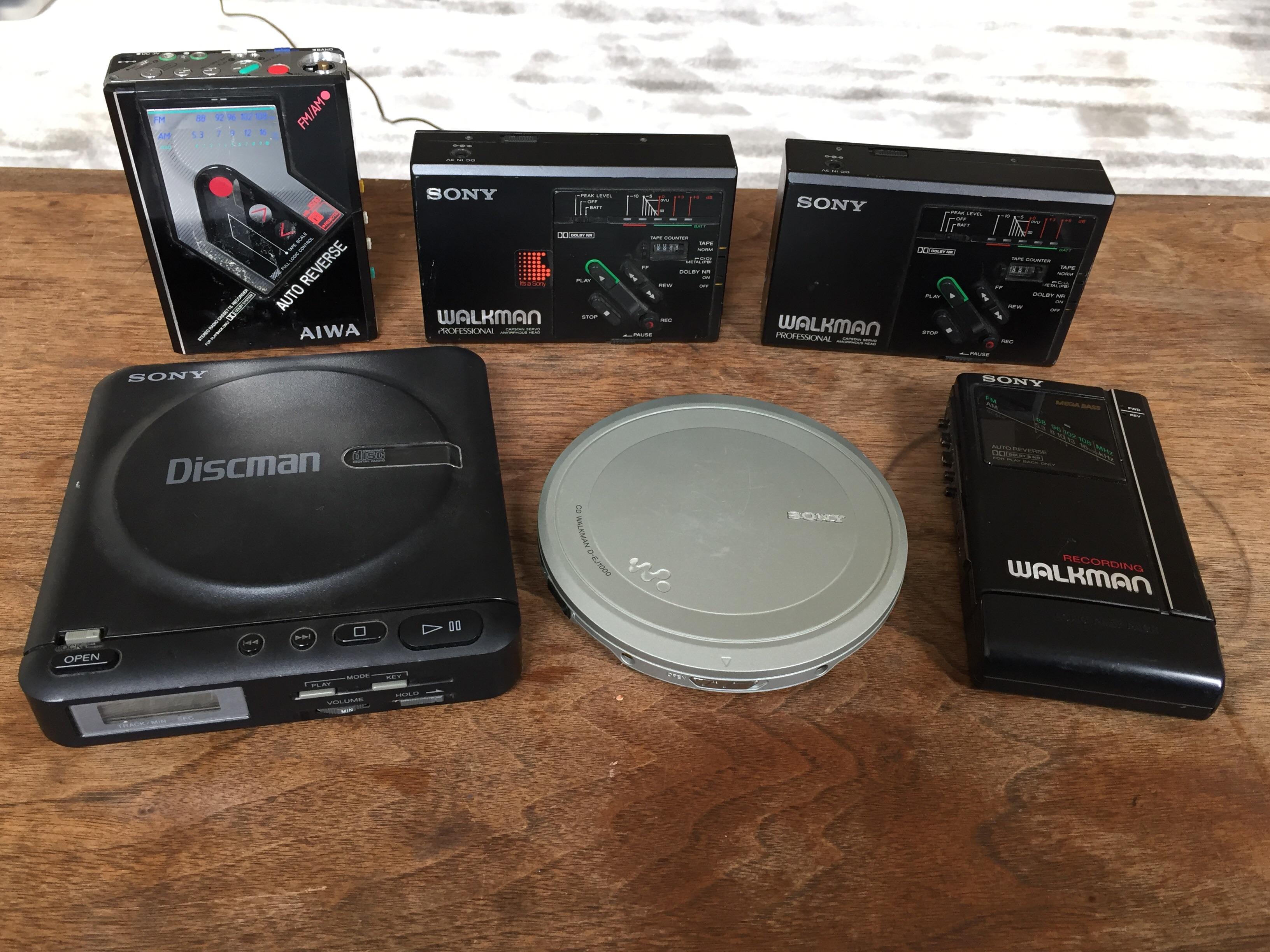 Vintage Sony. 5 each from a electronics recycle shop. r/ThriftStoreHauls