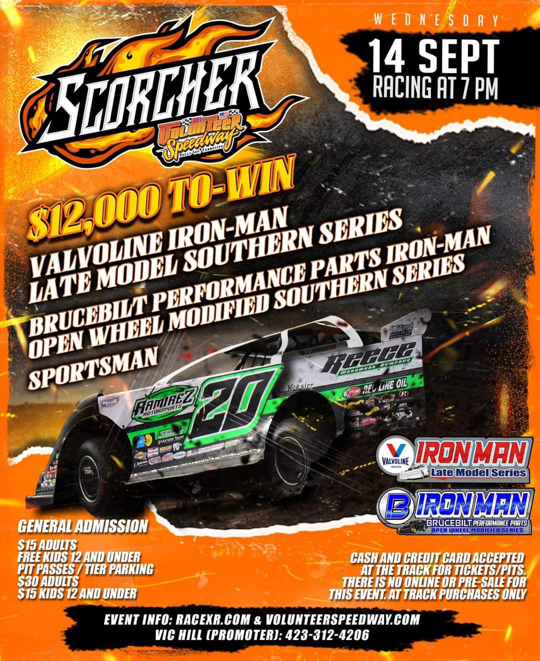 If anybody is already in the area for the Bristol NASCAR race you can