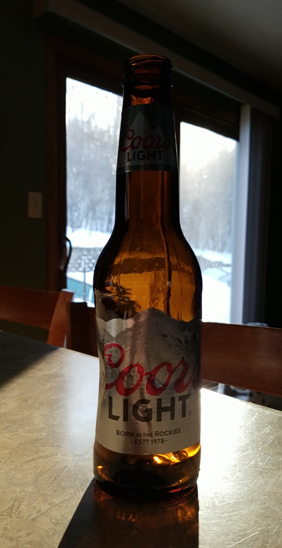 This dented beer bottle. r/mildlyinteresting