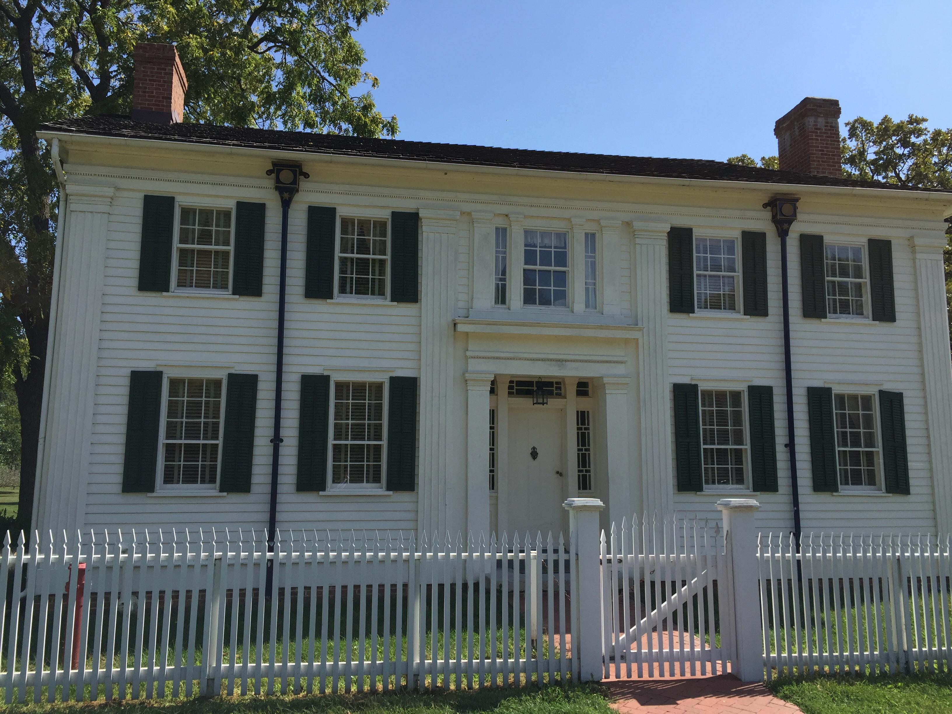 Visiting Nauvoo with the family today! Here was the actual mansion that