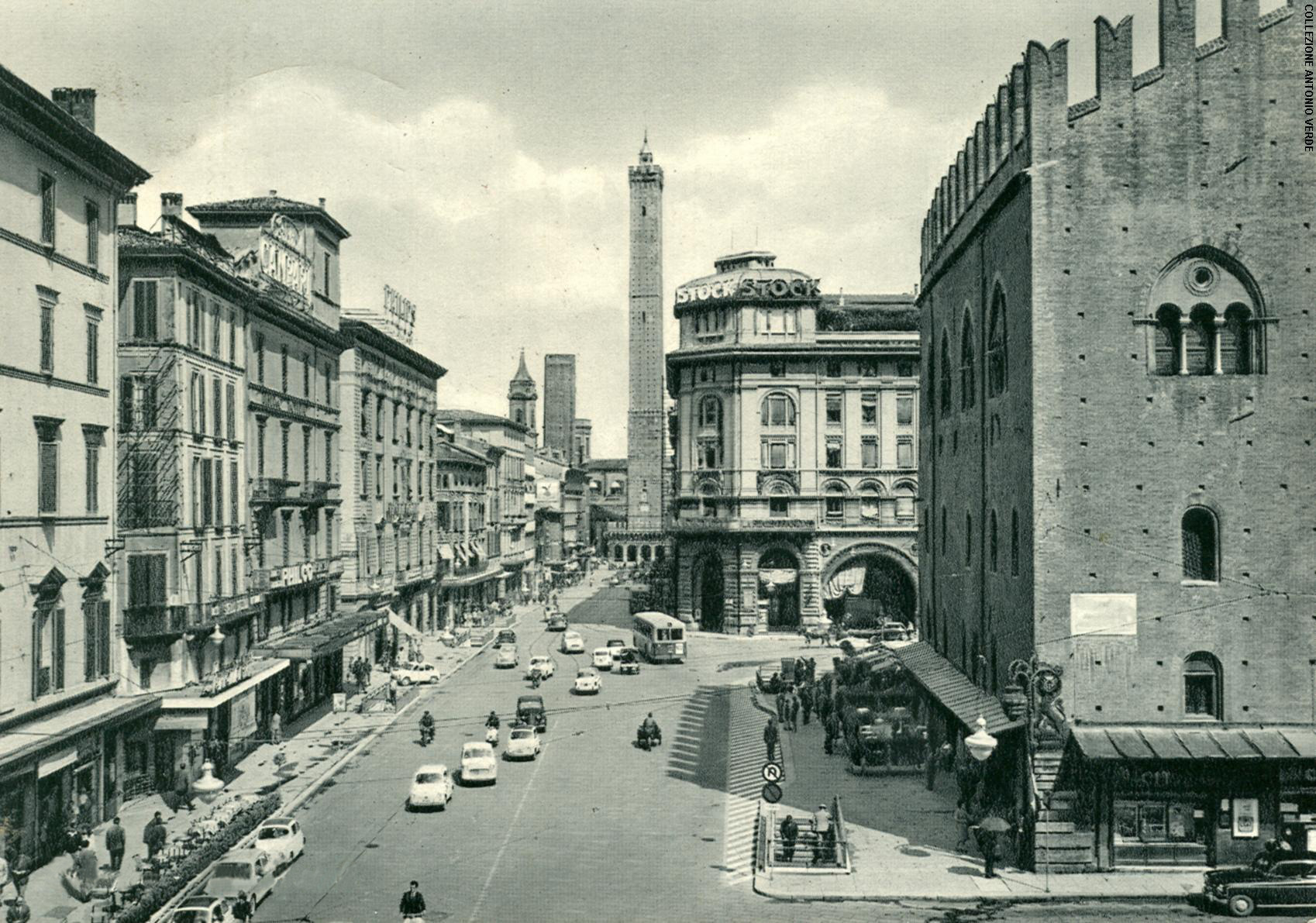 A street in Bologna, Italy, early 1960s [1698 x 1191]
