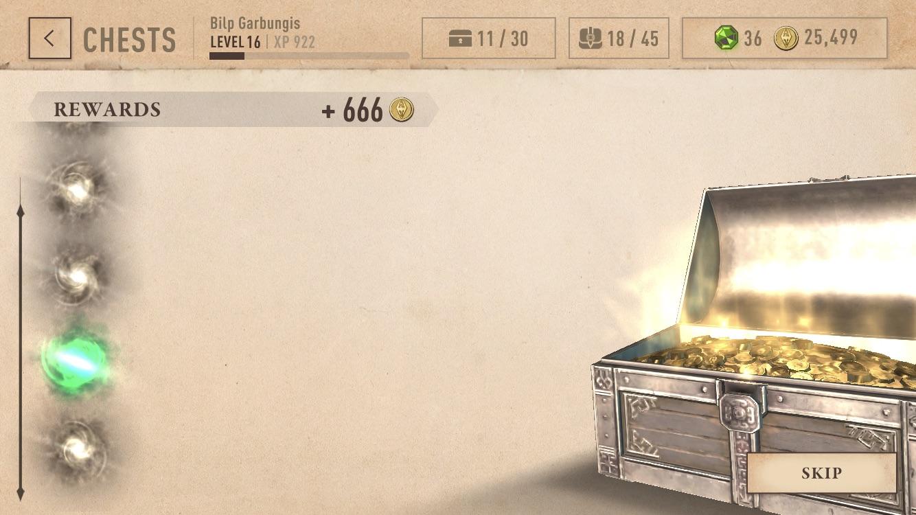 Cursed Chest r/ElderScrollsBlades