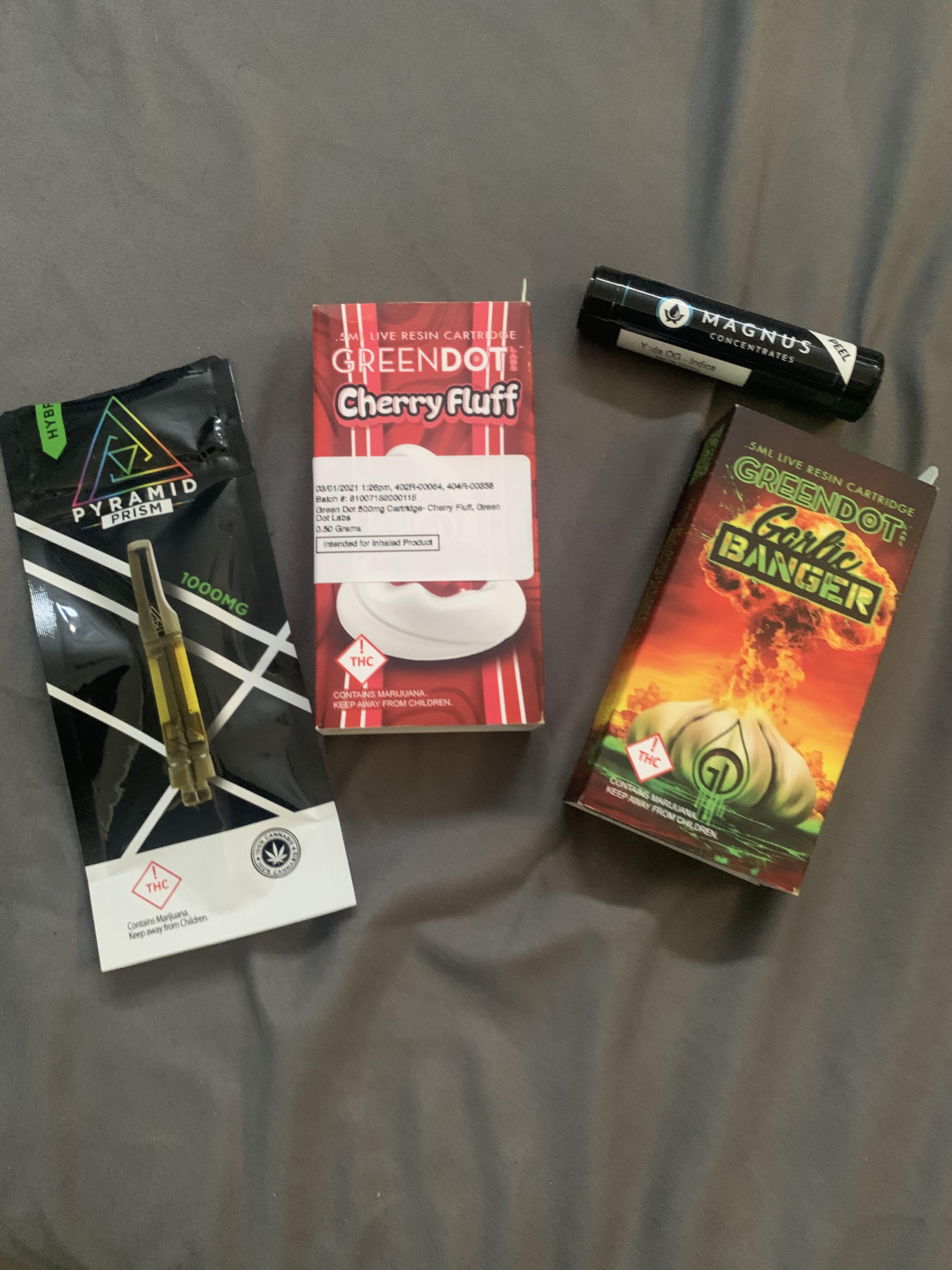Finally copped my first dispensary cartridges r/fakecartridges
