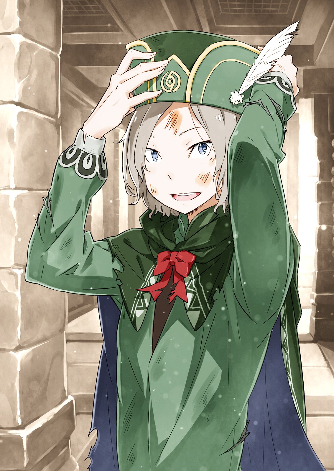 [Media] LN illustration colored otto(best friend) Season 2 ep7