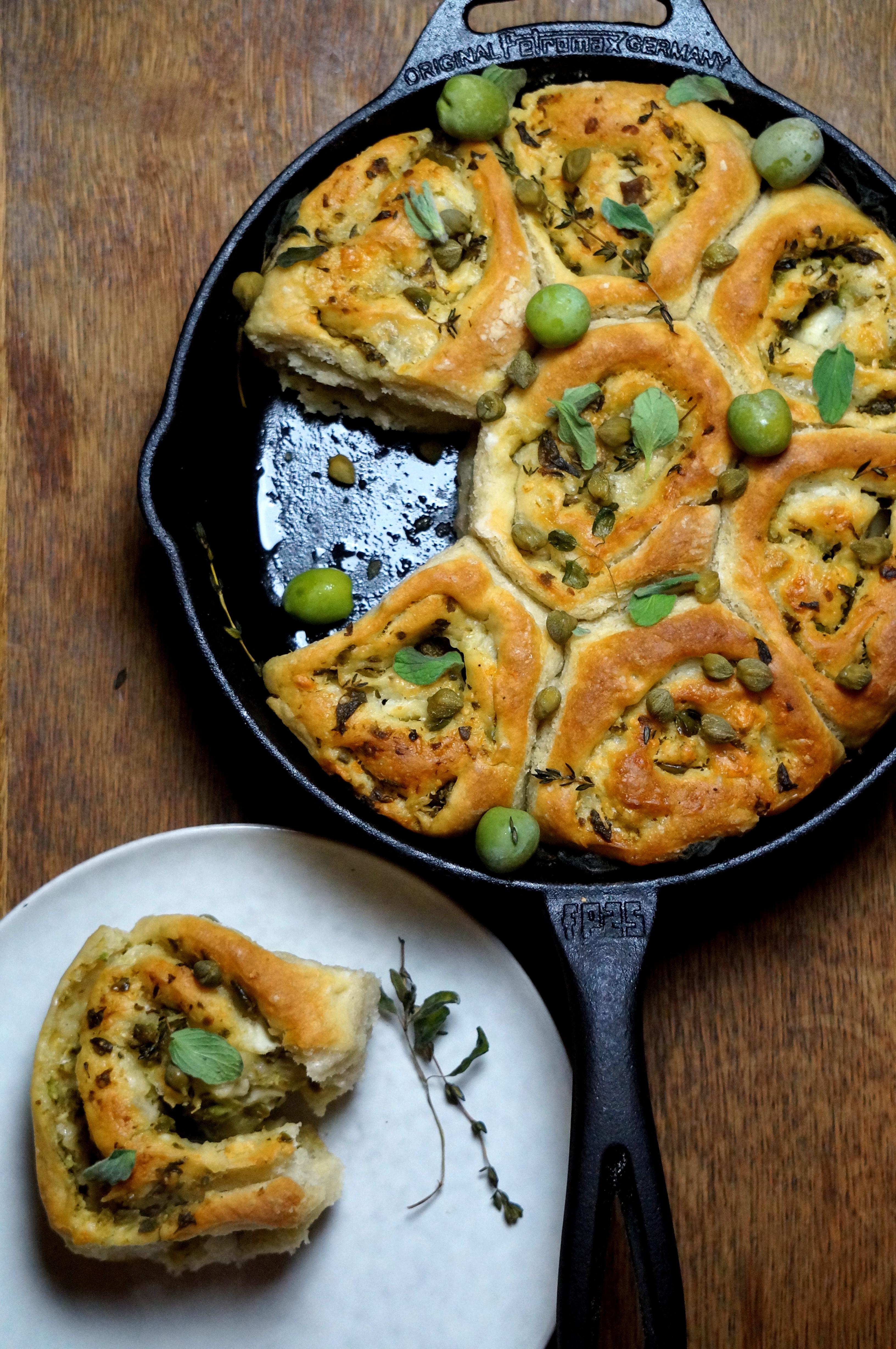 Week 4 Salt, Fat, Acid, Heat Mozzarella bread with fresh oregano