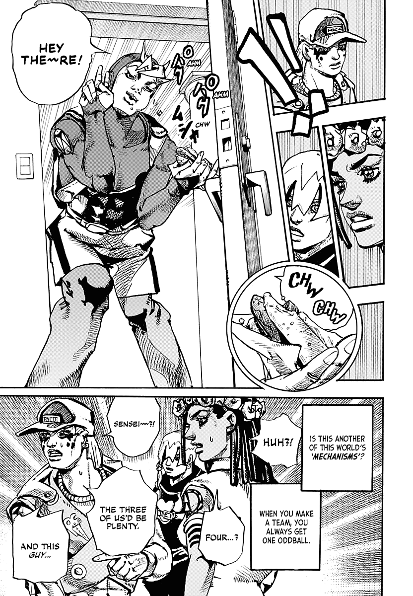 Yeah this guy will be gyro level of a character, mark my words r/StardustCrusaders