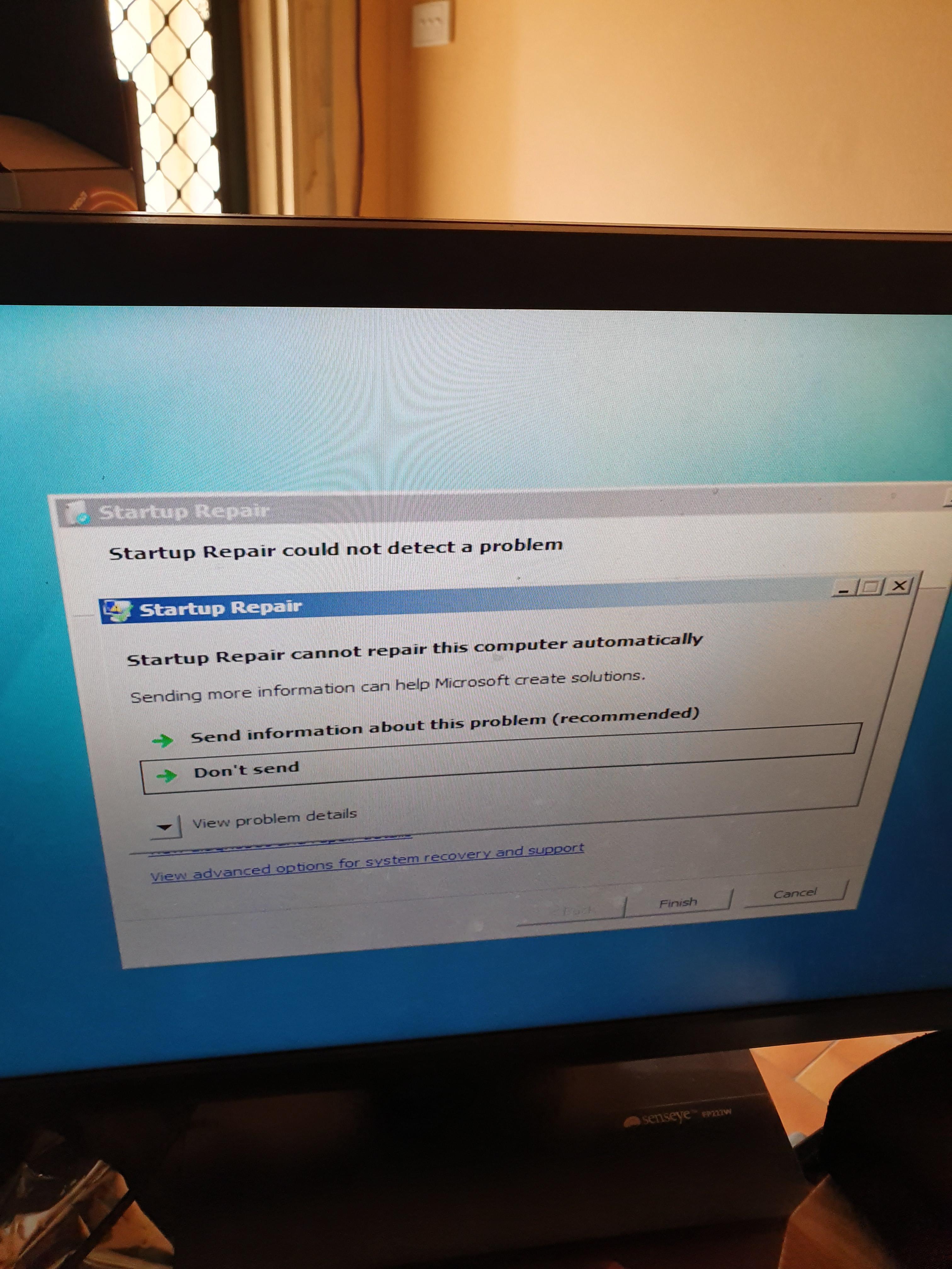 I installed new mobo, cpu and gpu and I keep getting this on startup and the pc won't detect my