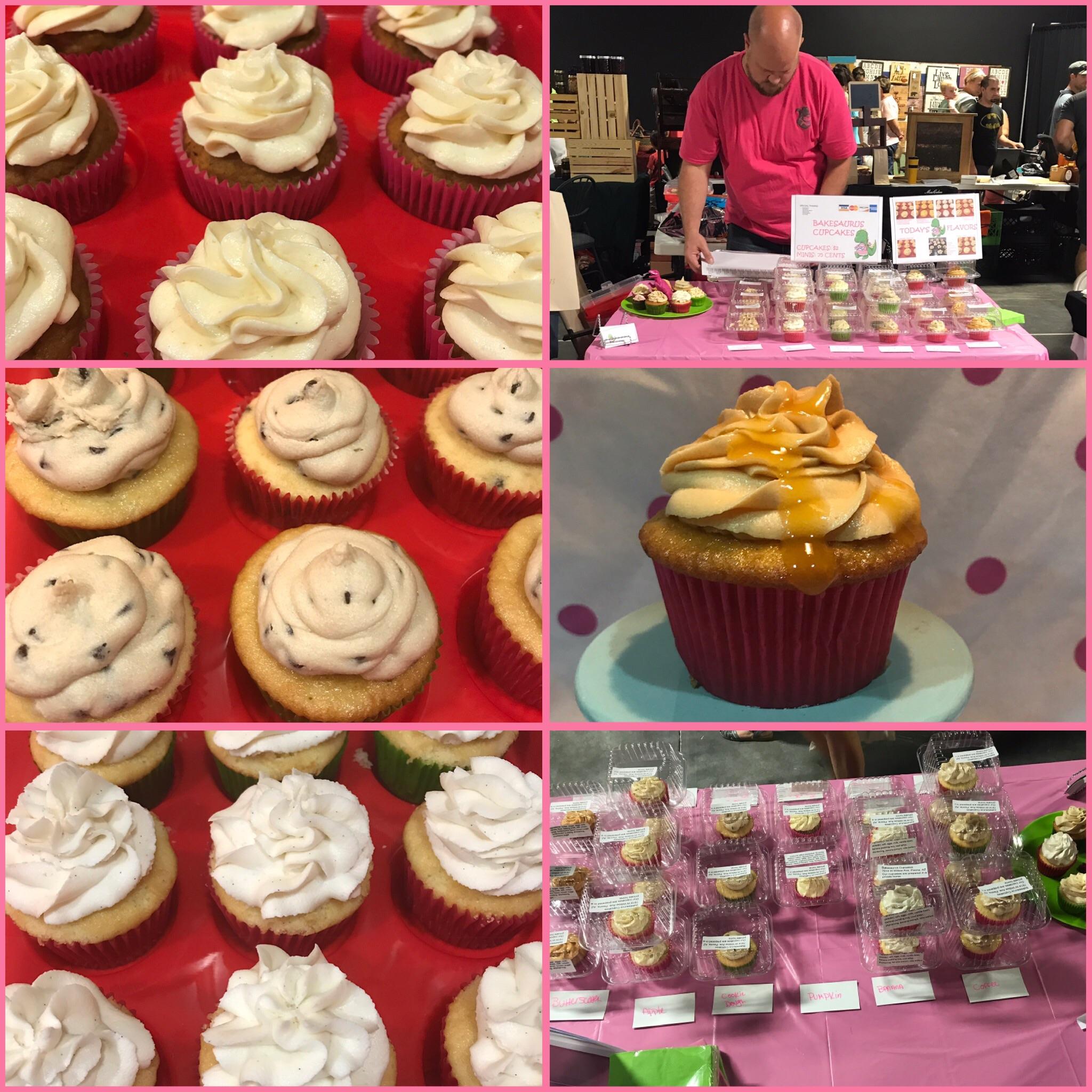 First farmer's market for my blossoming cupcake business! Sold 175
