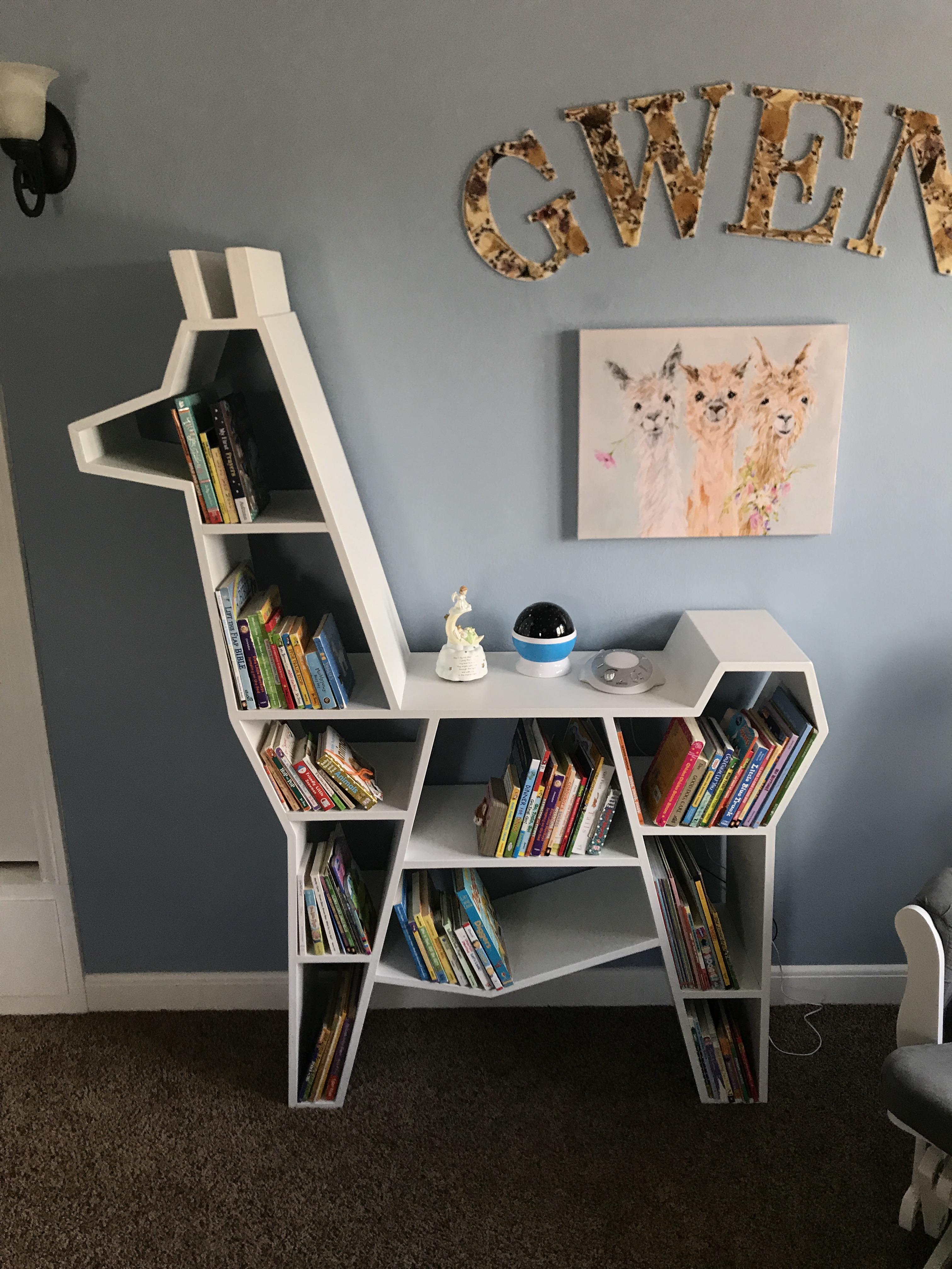 Made a couple quirky bookshelves for my kids. Lost my job recently and