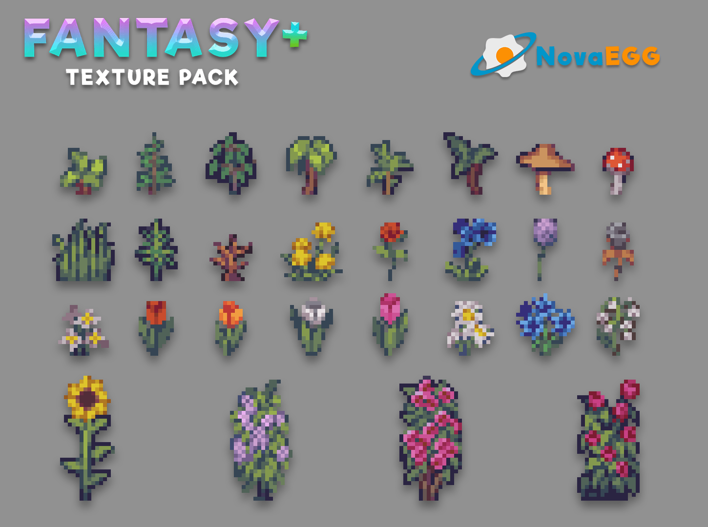 Custom Flower Textures r/Minecraft