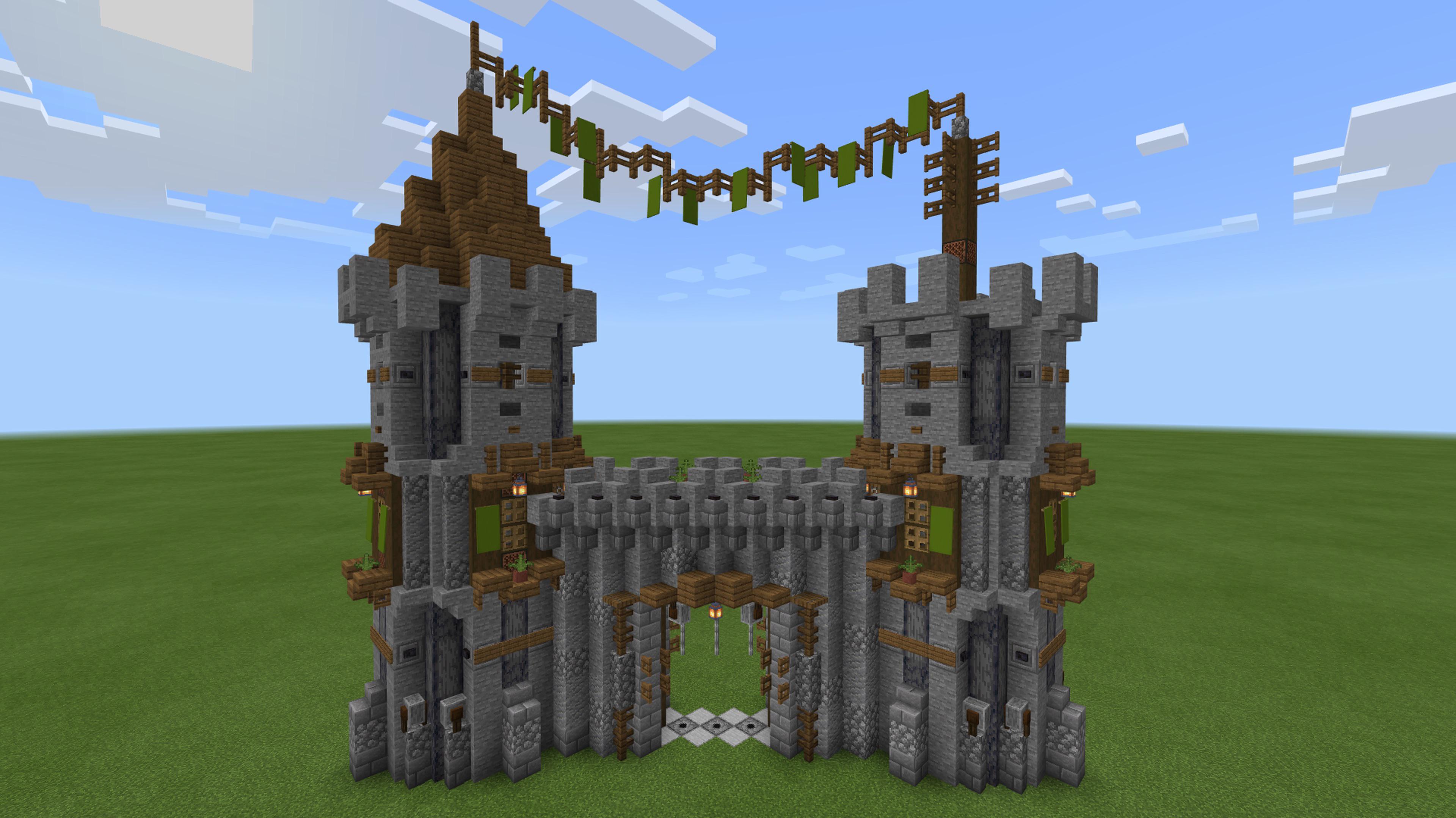 Minecraft Castle Gatehouse
