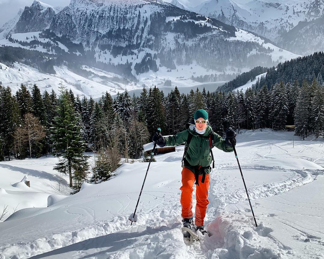 Snowshoe trail Innerthal, Switzerland r/hiking