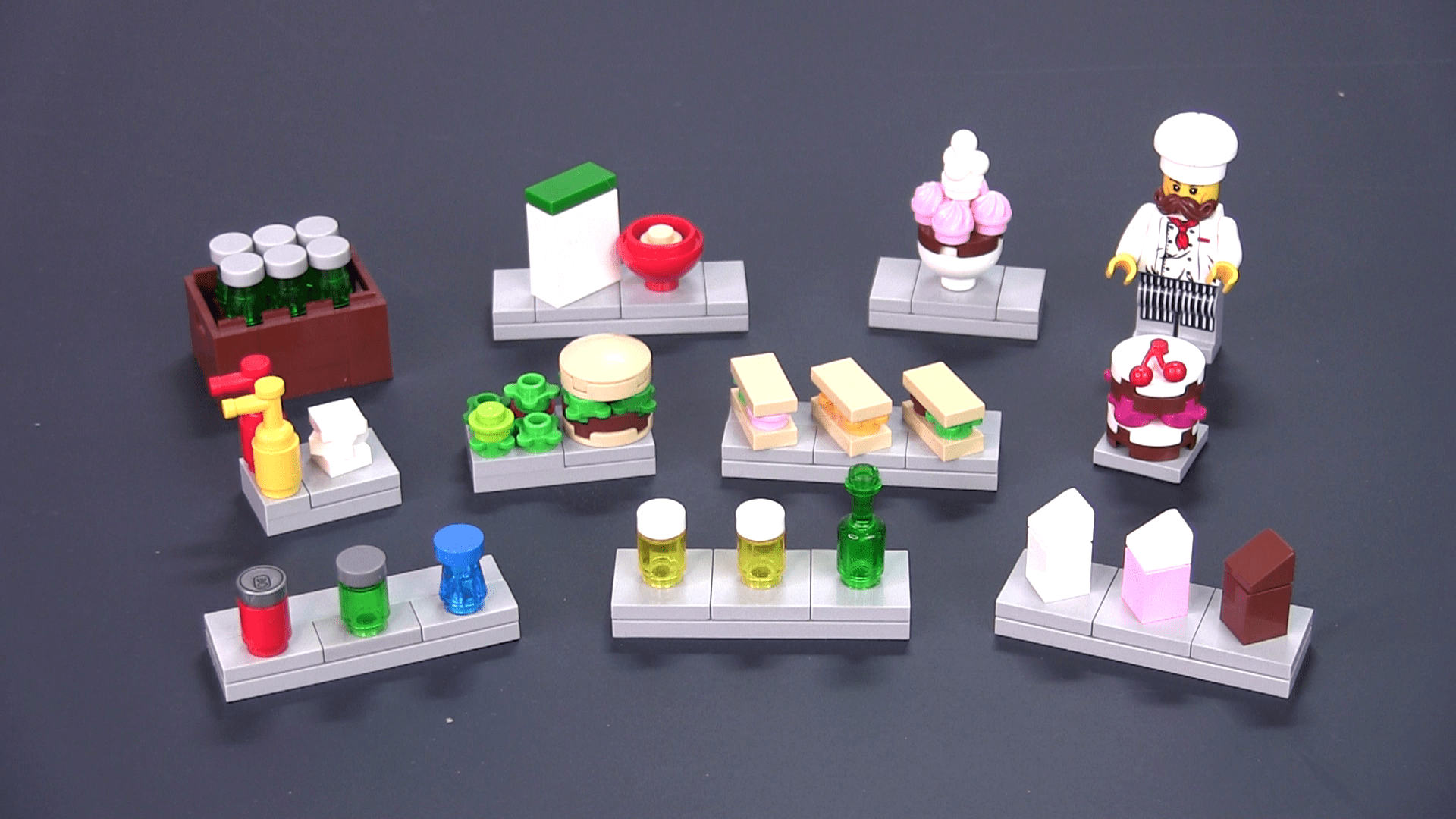 10 Food & Drink Mini Builds r/lego