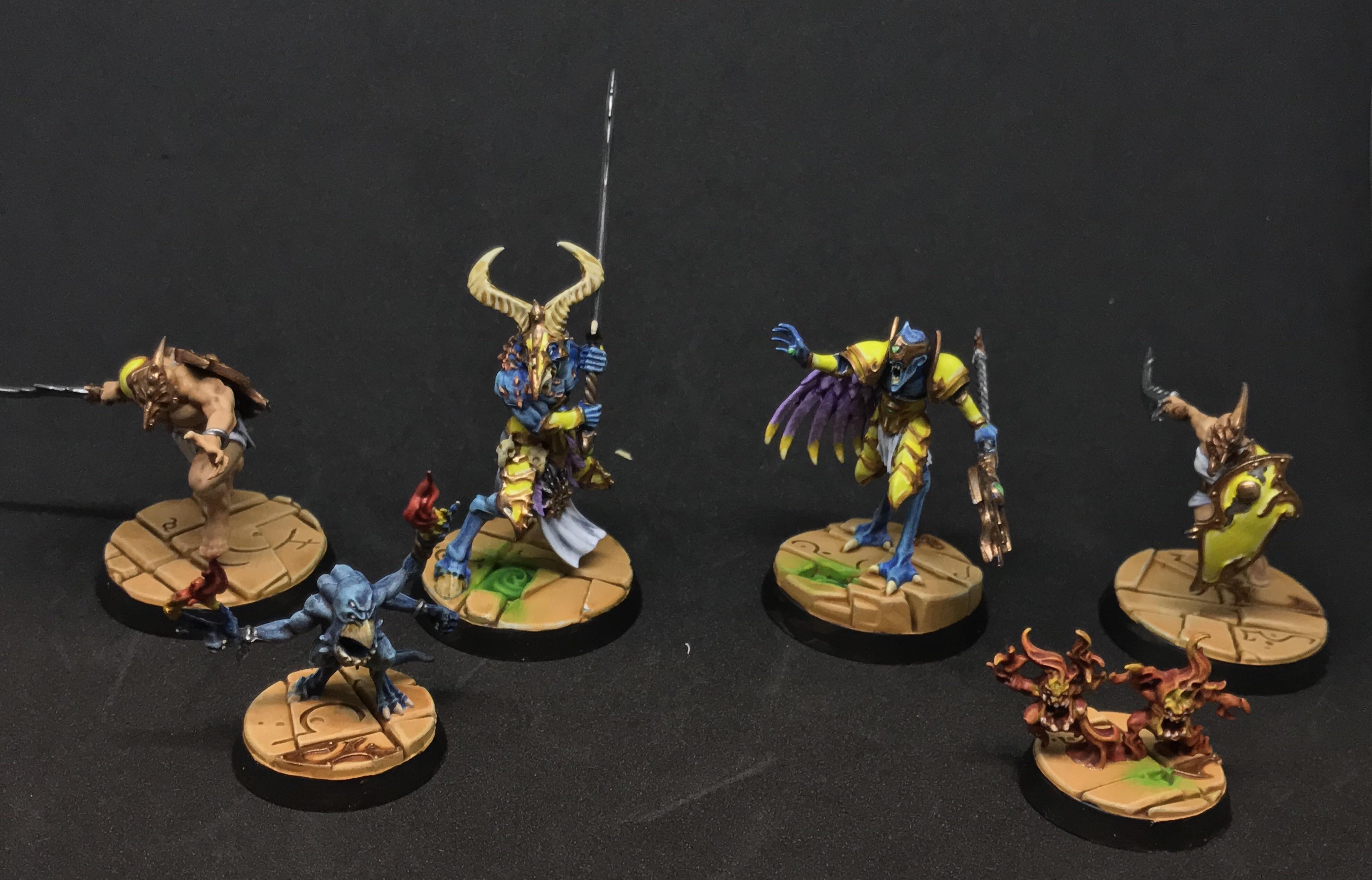 Eyes of the Nine warband Warhammer