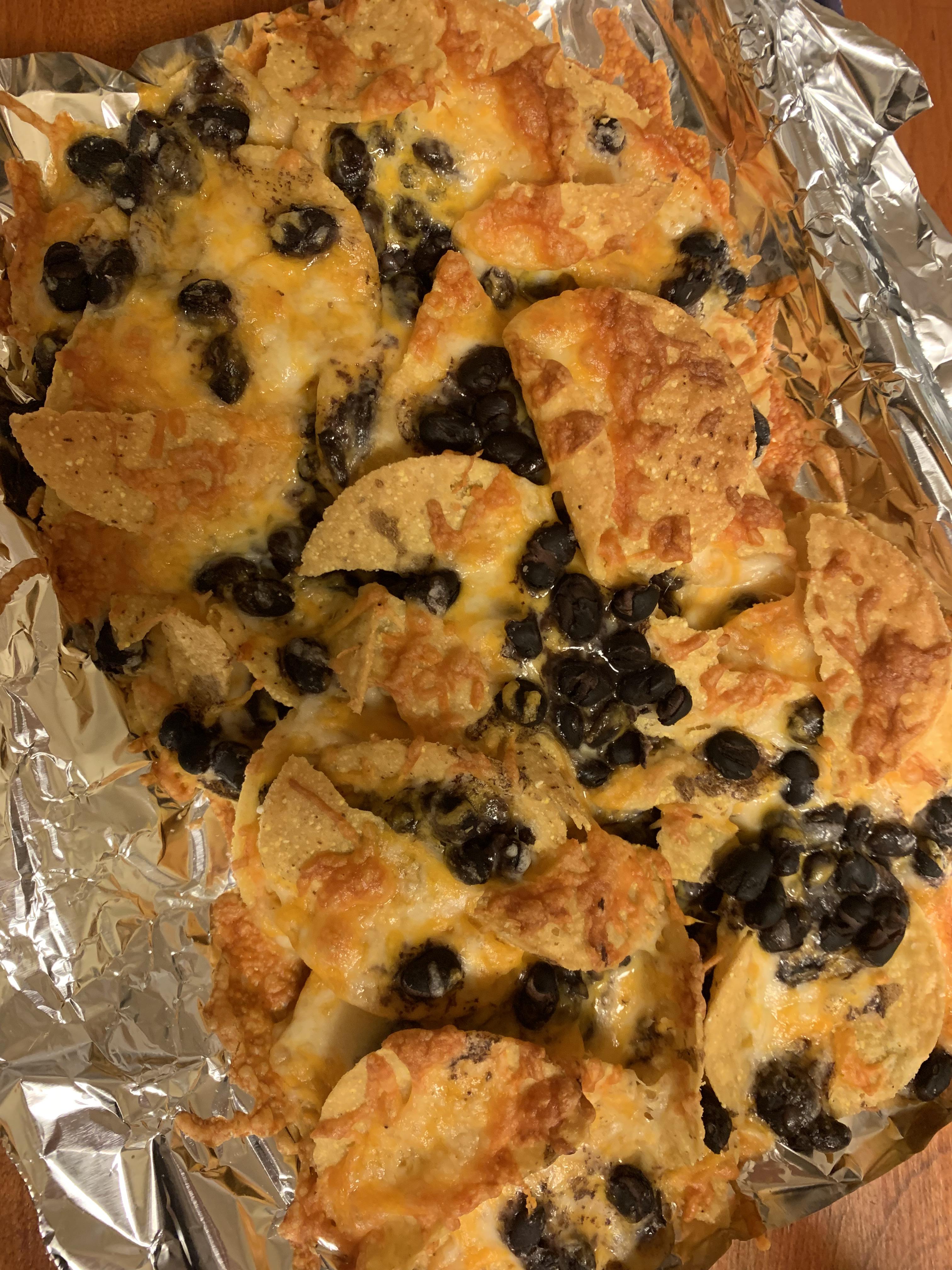 [Homemade] Toaster Oven Nachos r/food