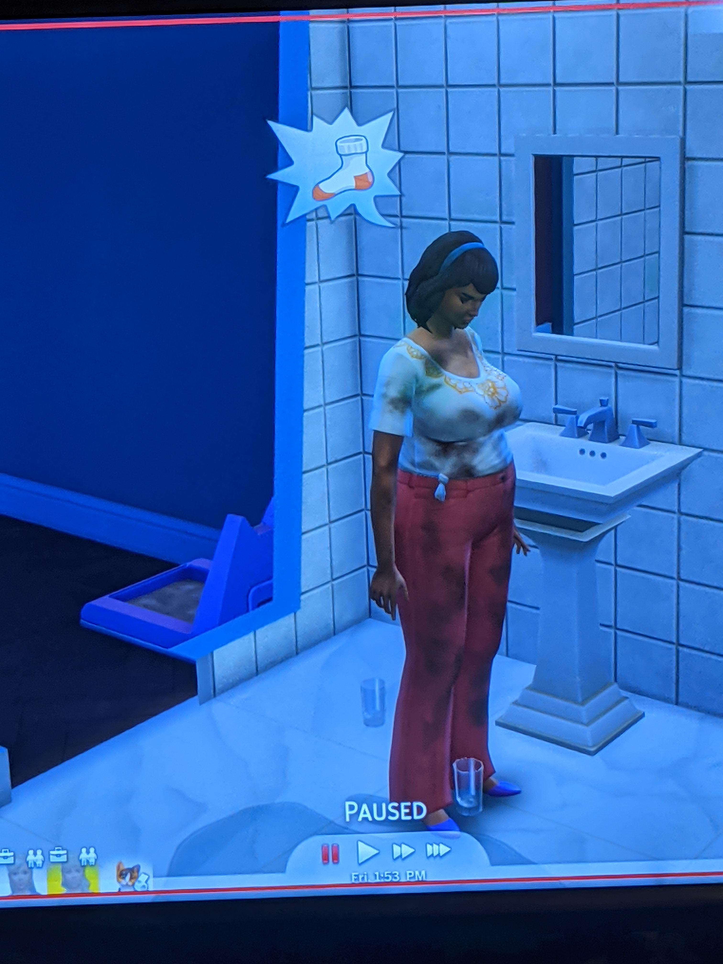 Can someone tell me why tf this lady just randomly came into my