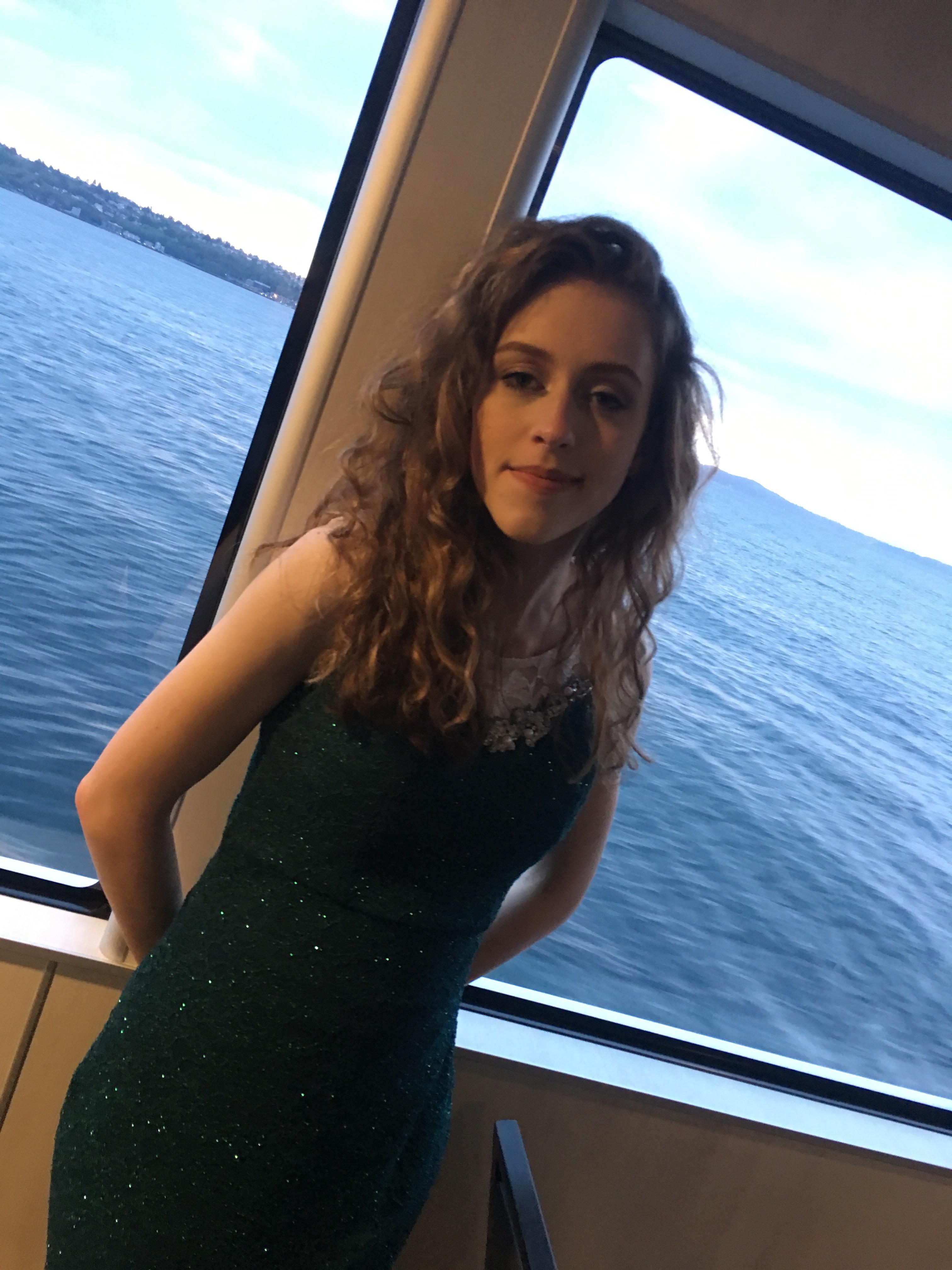 I went to prom on a cruise ship that toured the Seattle