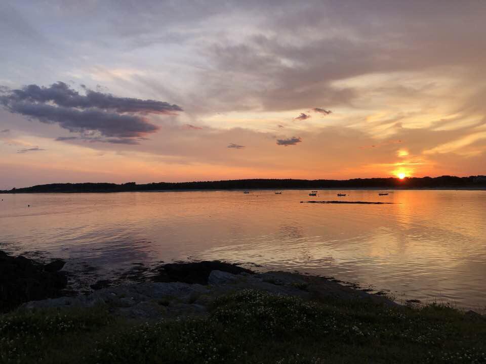 Kettle Cove sunset on Monday, July 15 r/Maine
