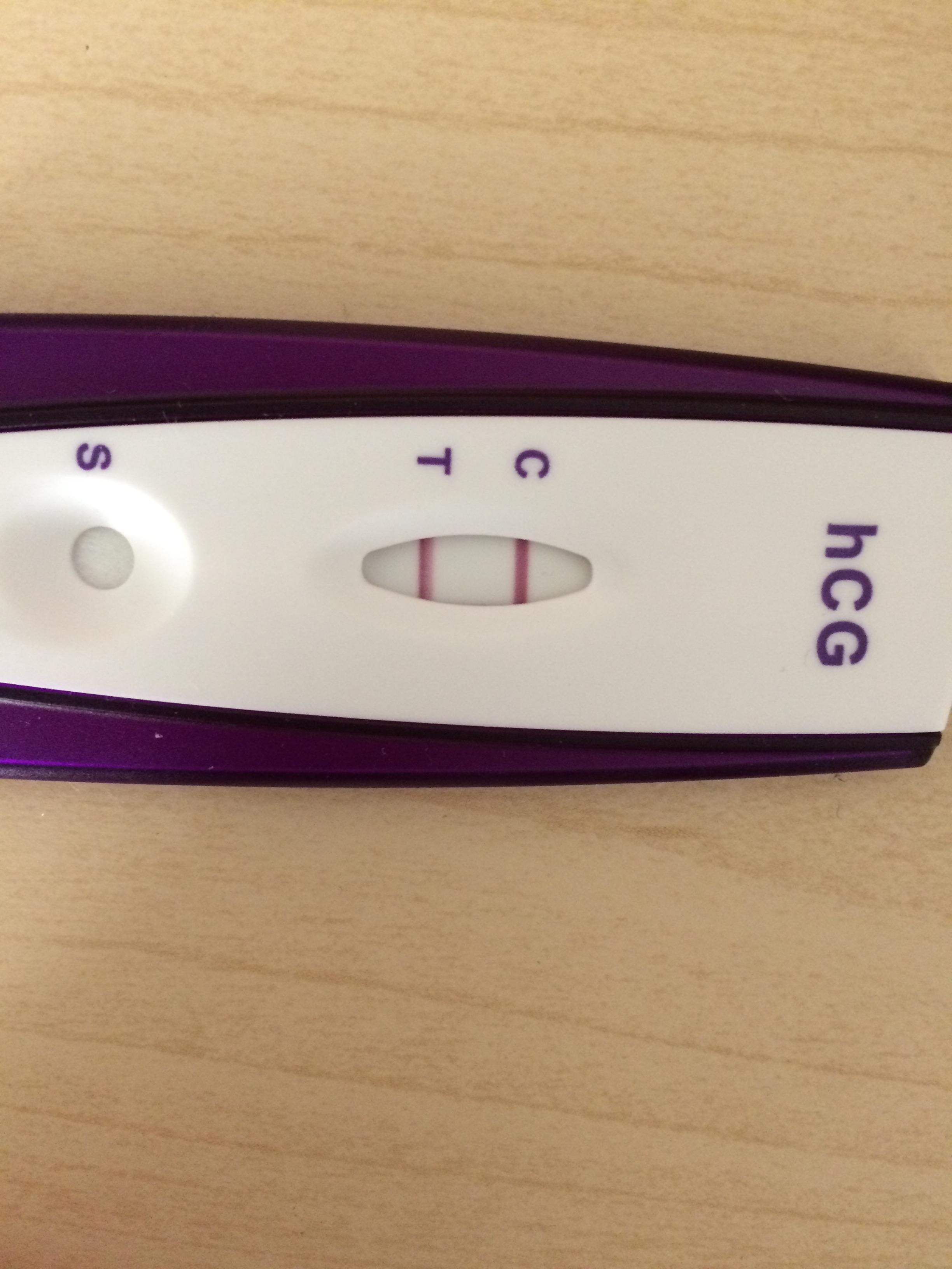 Faint Positive Pregnancy Test Walmart Brand pregnancy test