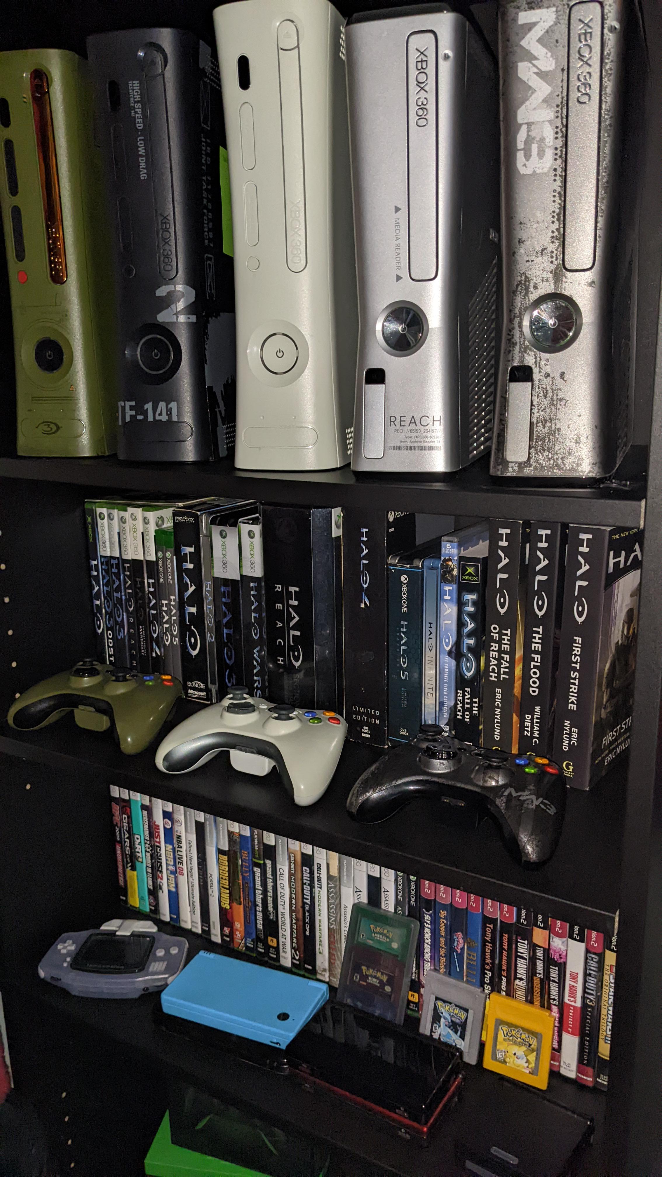 Recently started collecting 360s and limited editions halos r/xbox360
