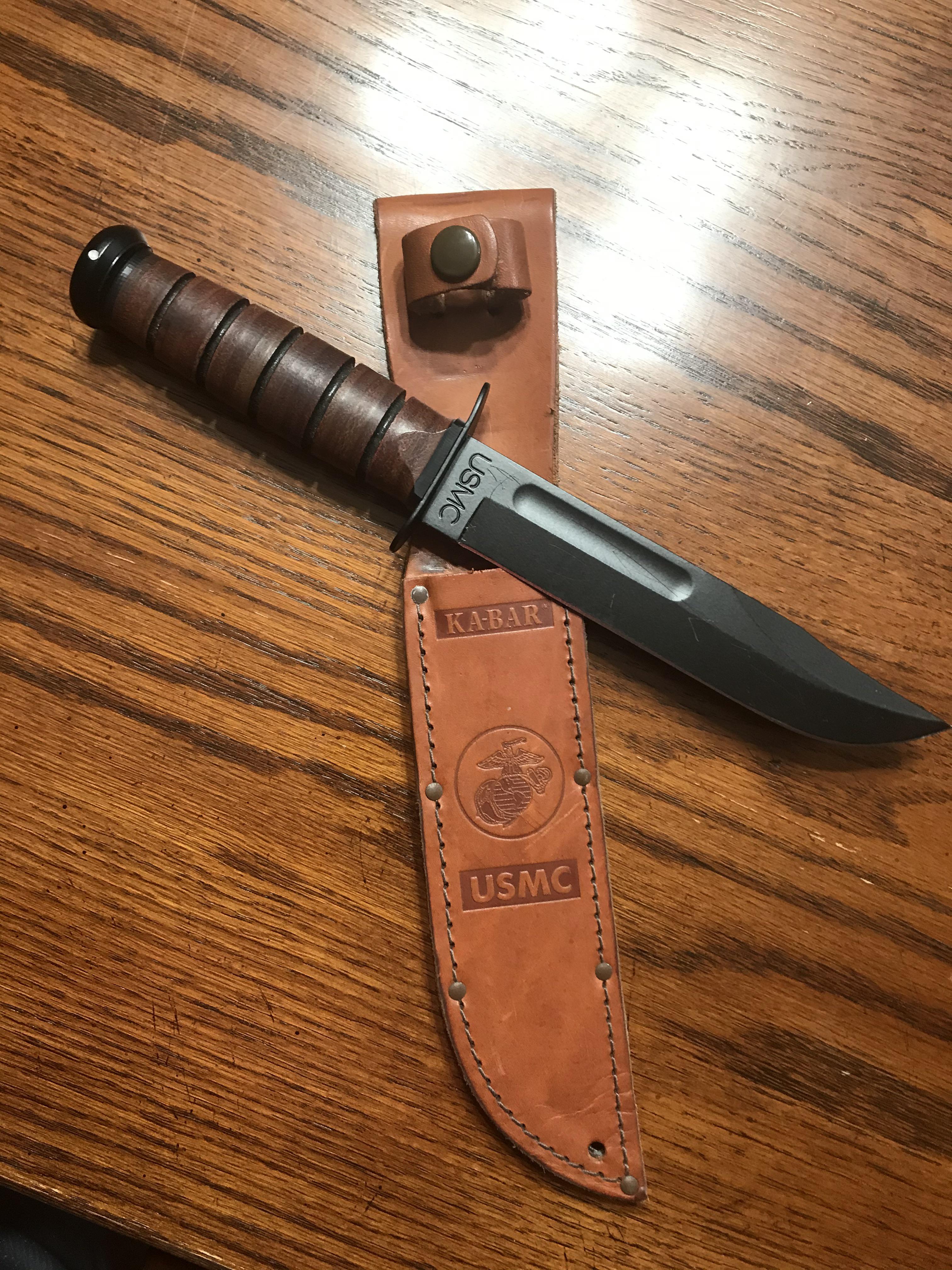 A USMC KABAR r/knives