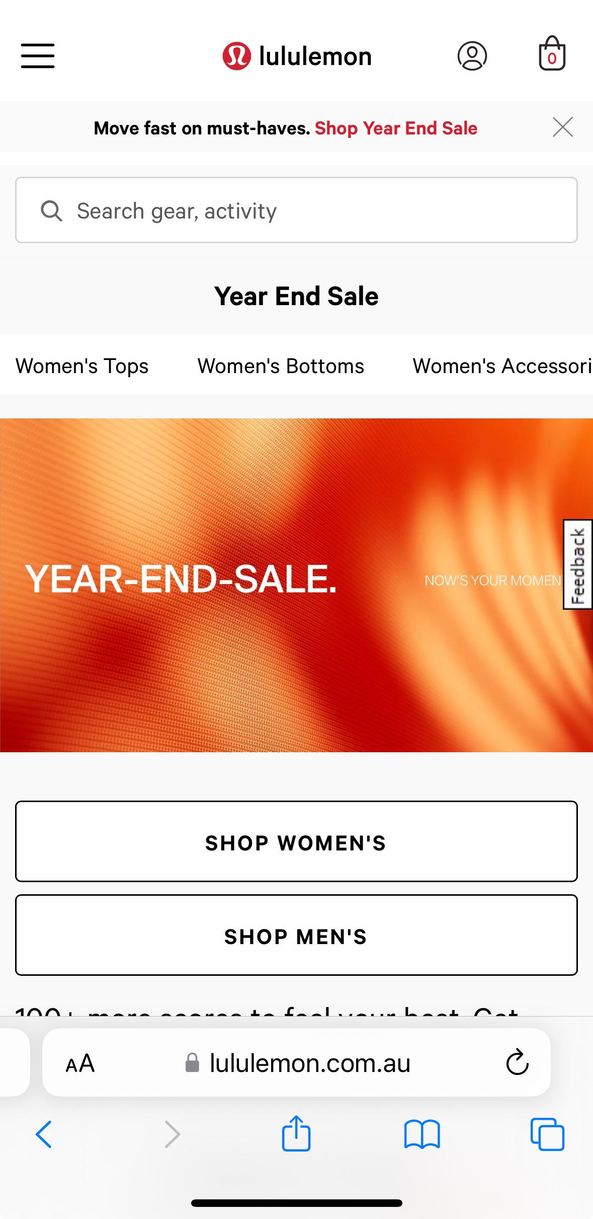 Lululemon Boxing Day 2023 in Australia has started! r/lululemon
