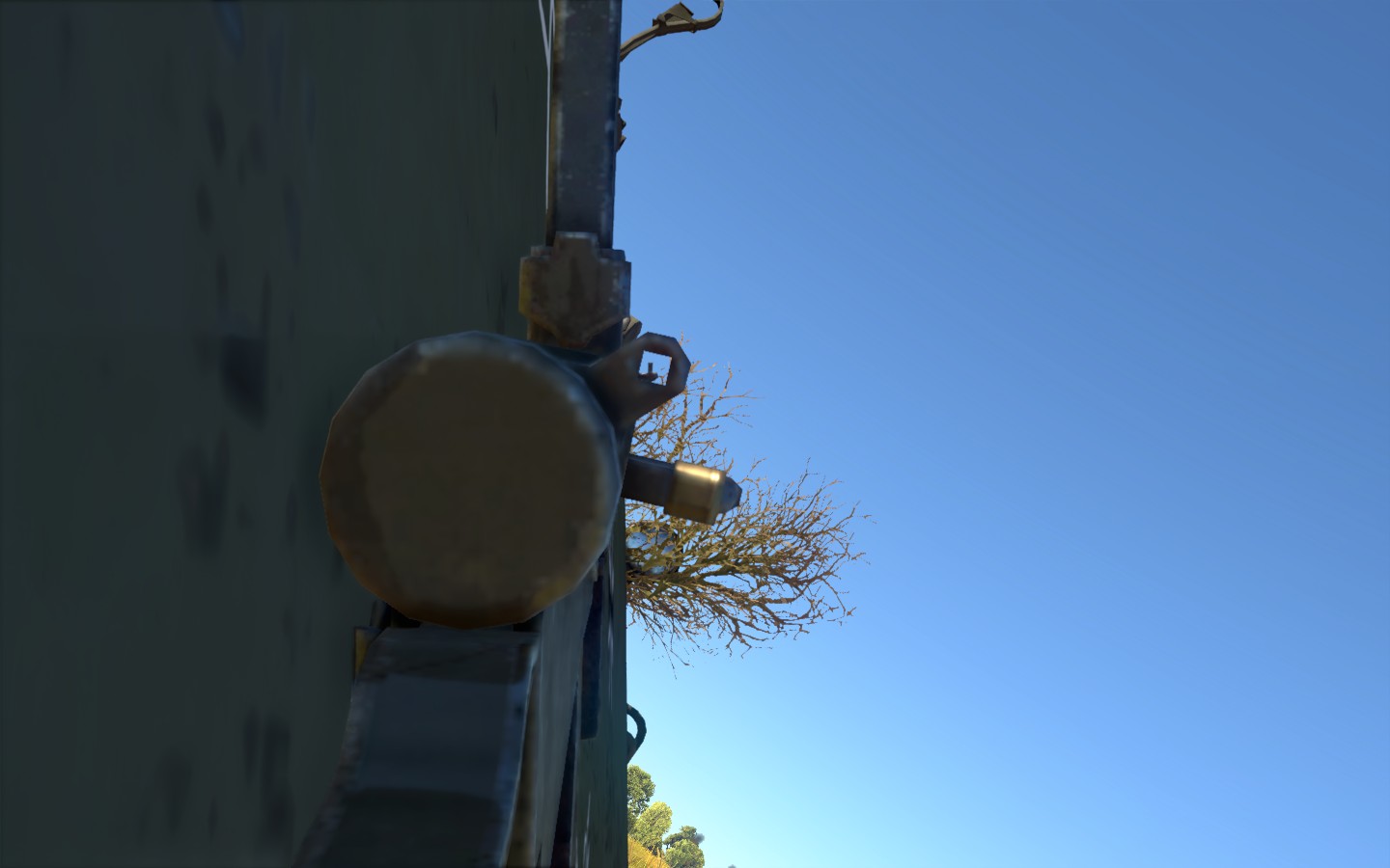 Aiming down an Owen Gun's sight in War Thunder r/Warthunder