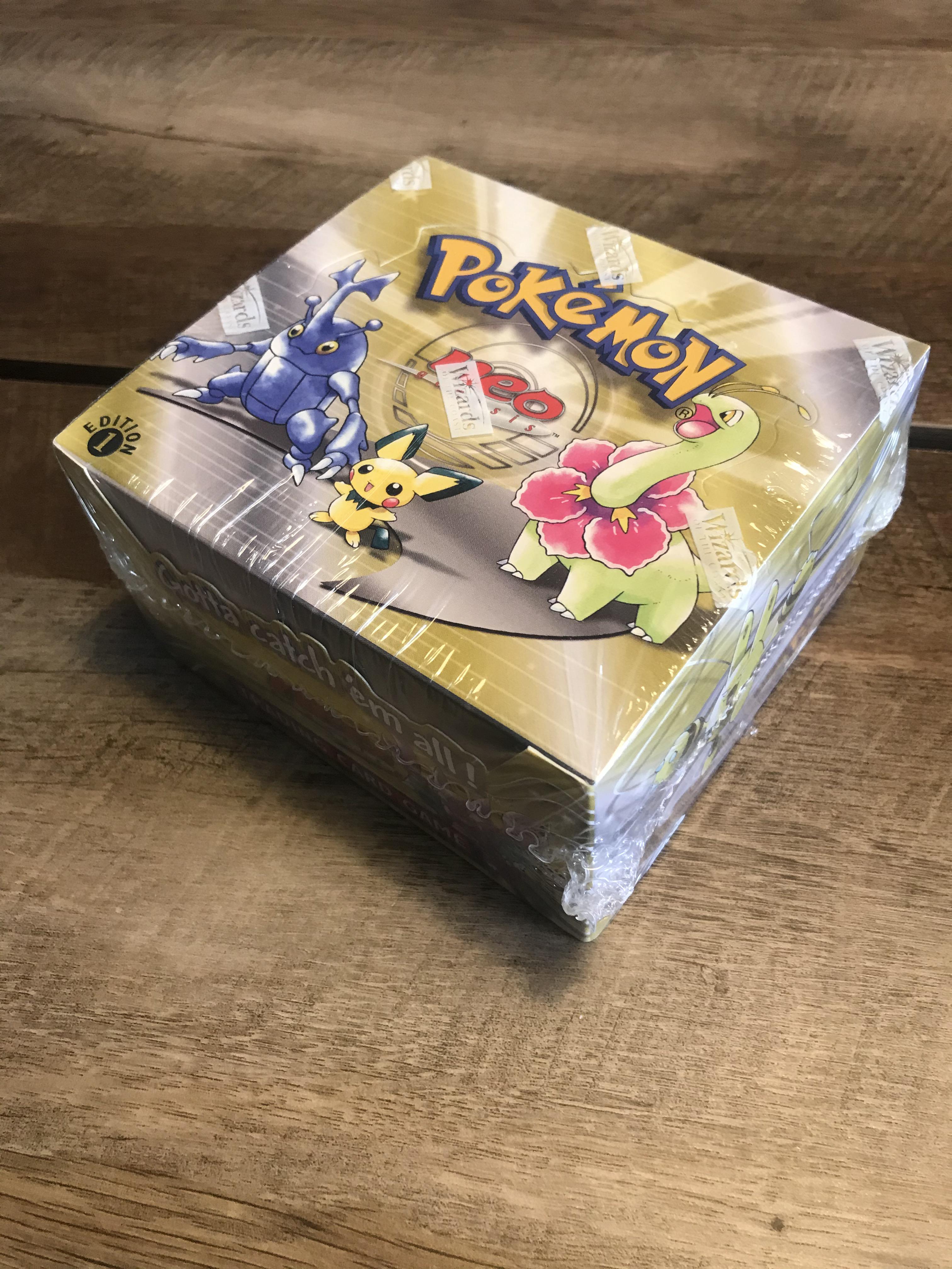 My Dad and I agreed on going half in on a vintage Pokémon Booster Box