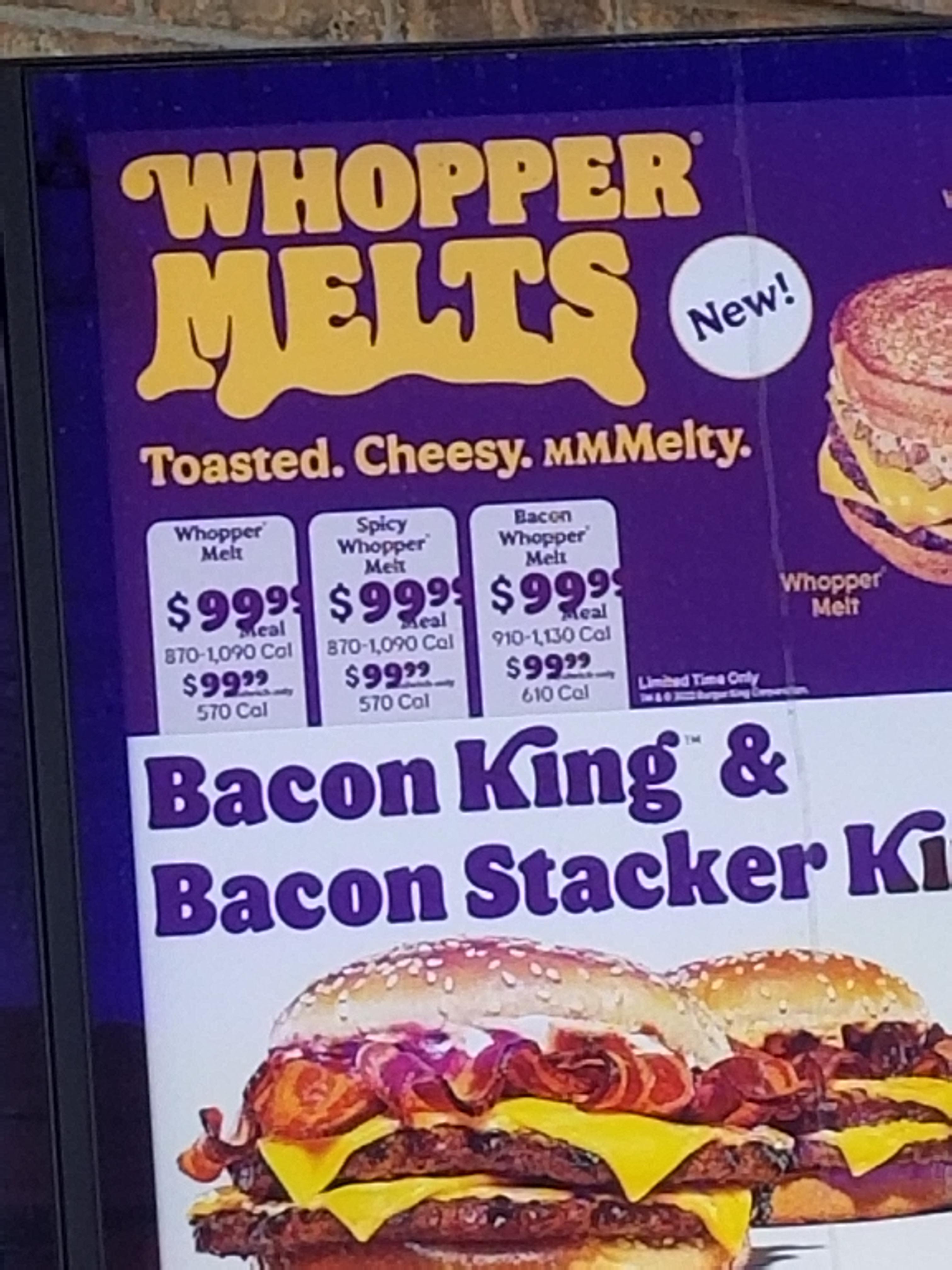 Burger King really taking inflation seriously. funny