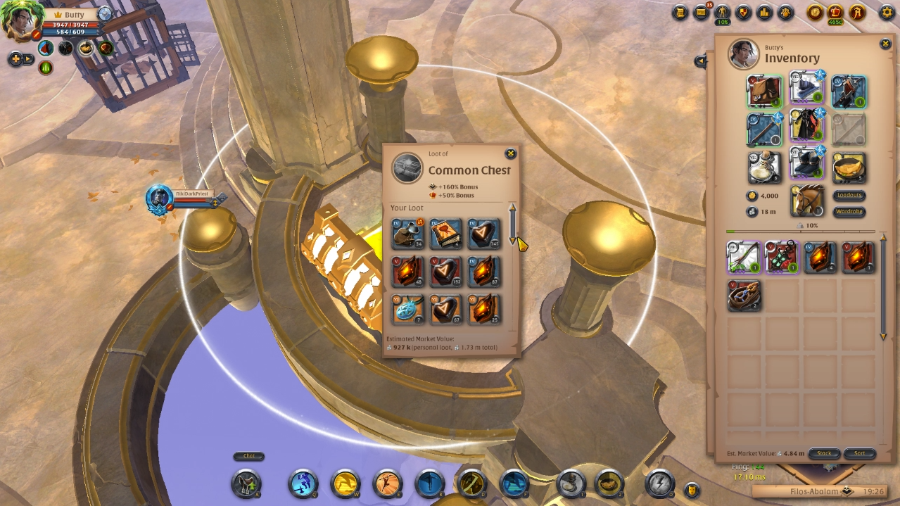 My first t6 big gold ava chest