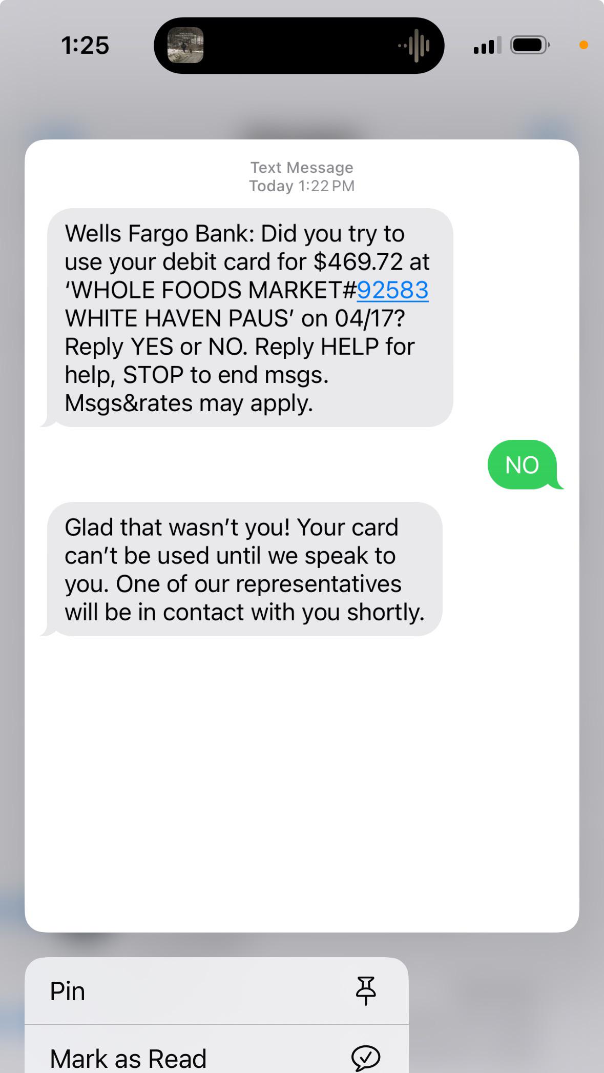Received a real legitimate looking text. r/Scams