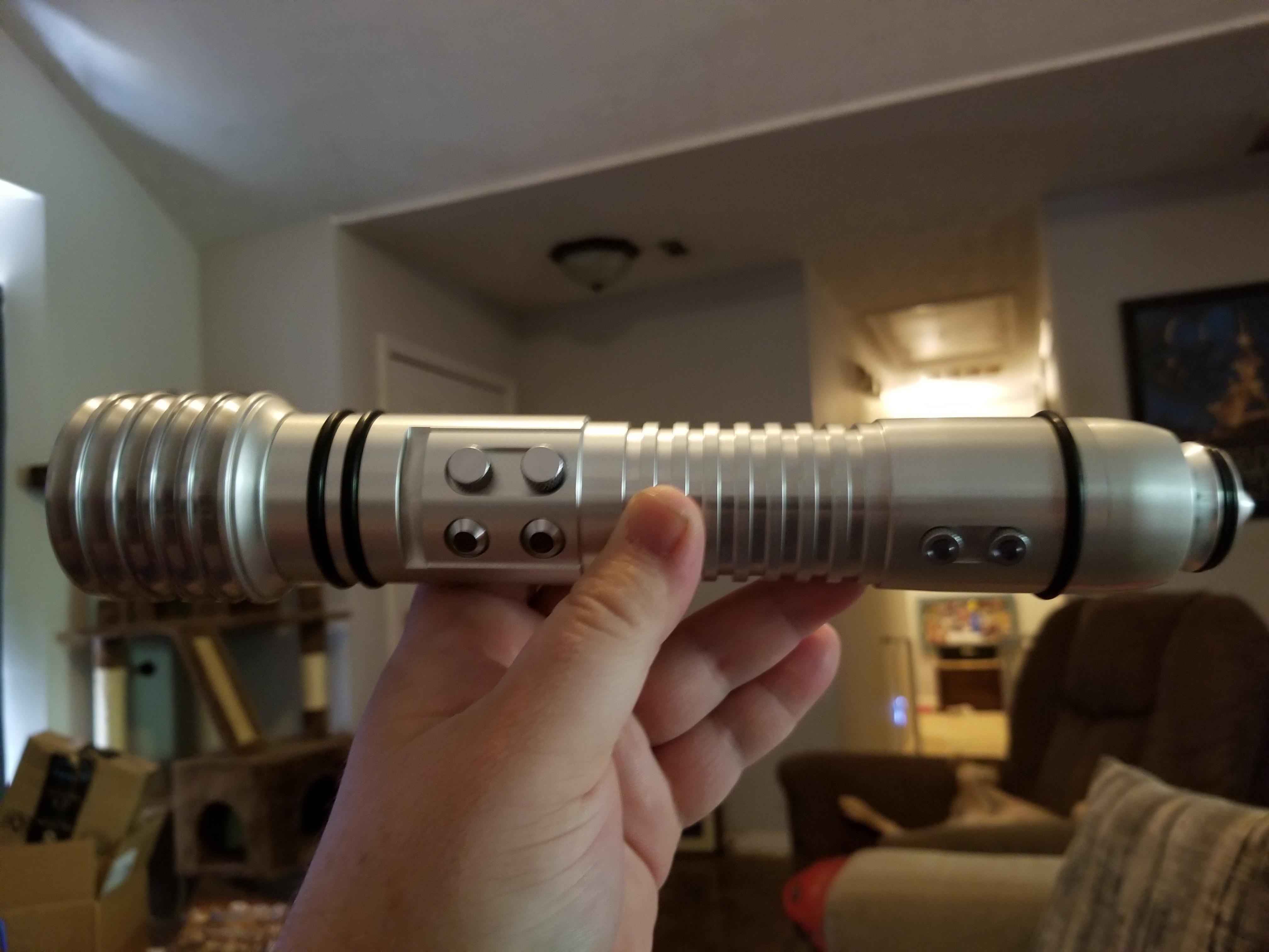 Blacl Series Kit Fisto Lightsaber from Hasbro r/lightsabers