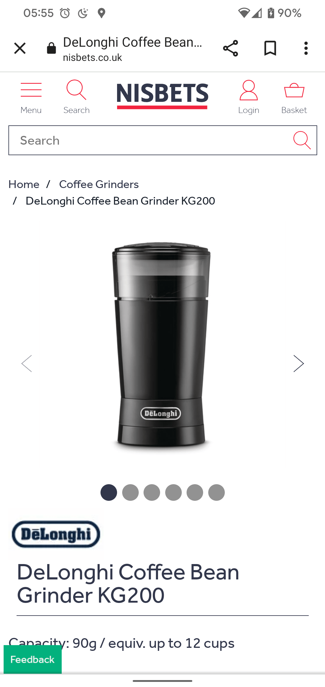 Mini burr grinder what will fit the footprint of this