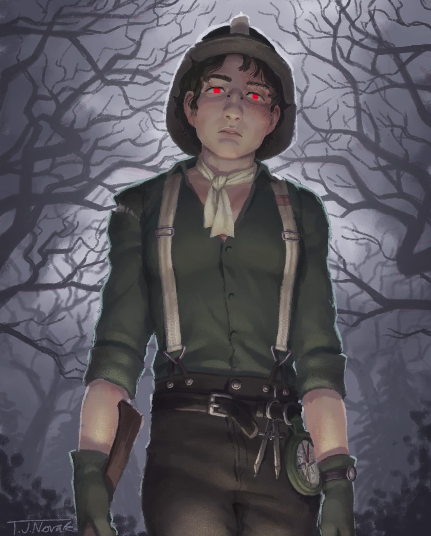 I don’t usually paint stuff like this, but here’s a hunter Norton 😎👉👉 r/IdentityV