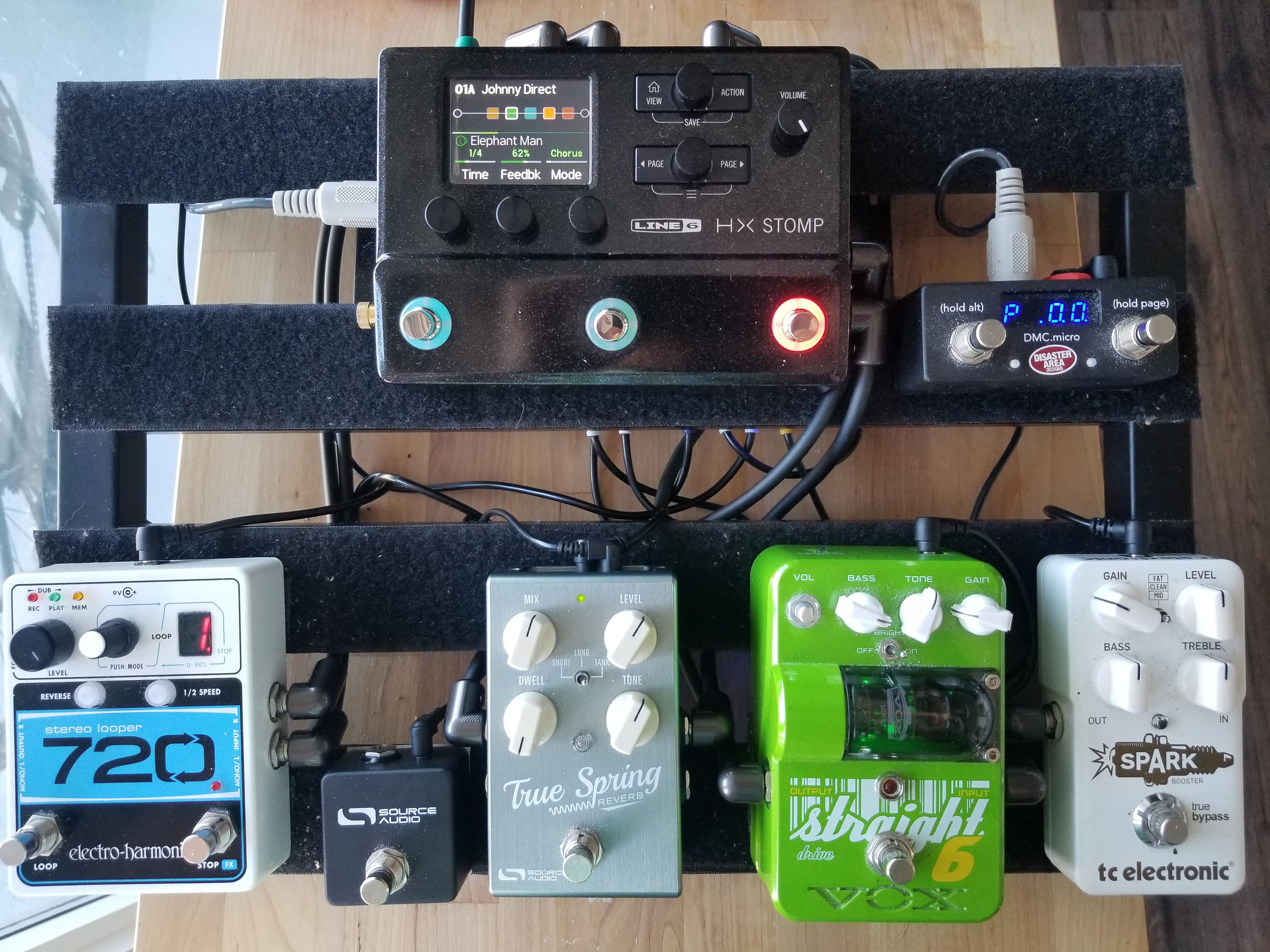 [NPD] HX Stomp has cleaned up my board. I finally have room for altoids