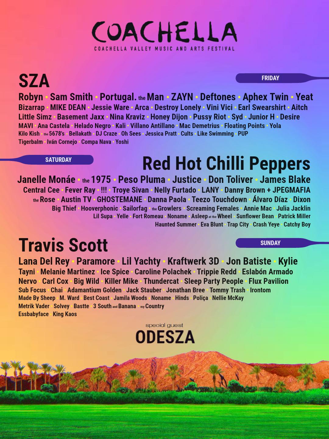 Coachella 2024 Headliners Schedule Lorne Rebecka