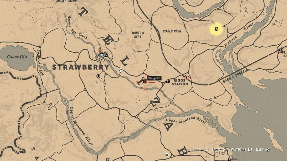 Another location for Creek Plum I found! r/reddeadredemption