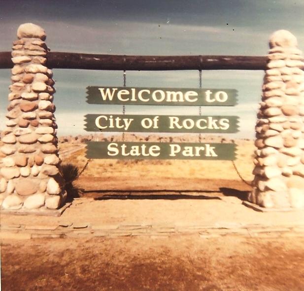 City of Rocks New Mexico First photograph I ever took. 1961 r/signs
