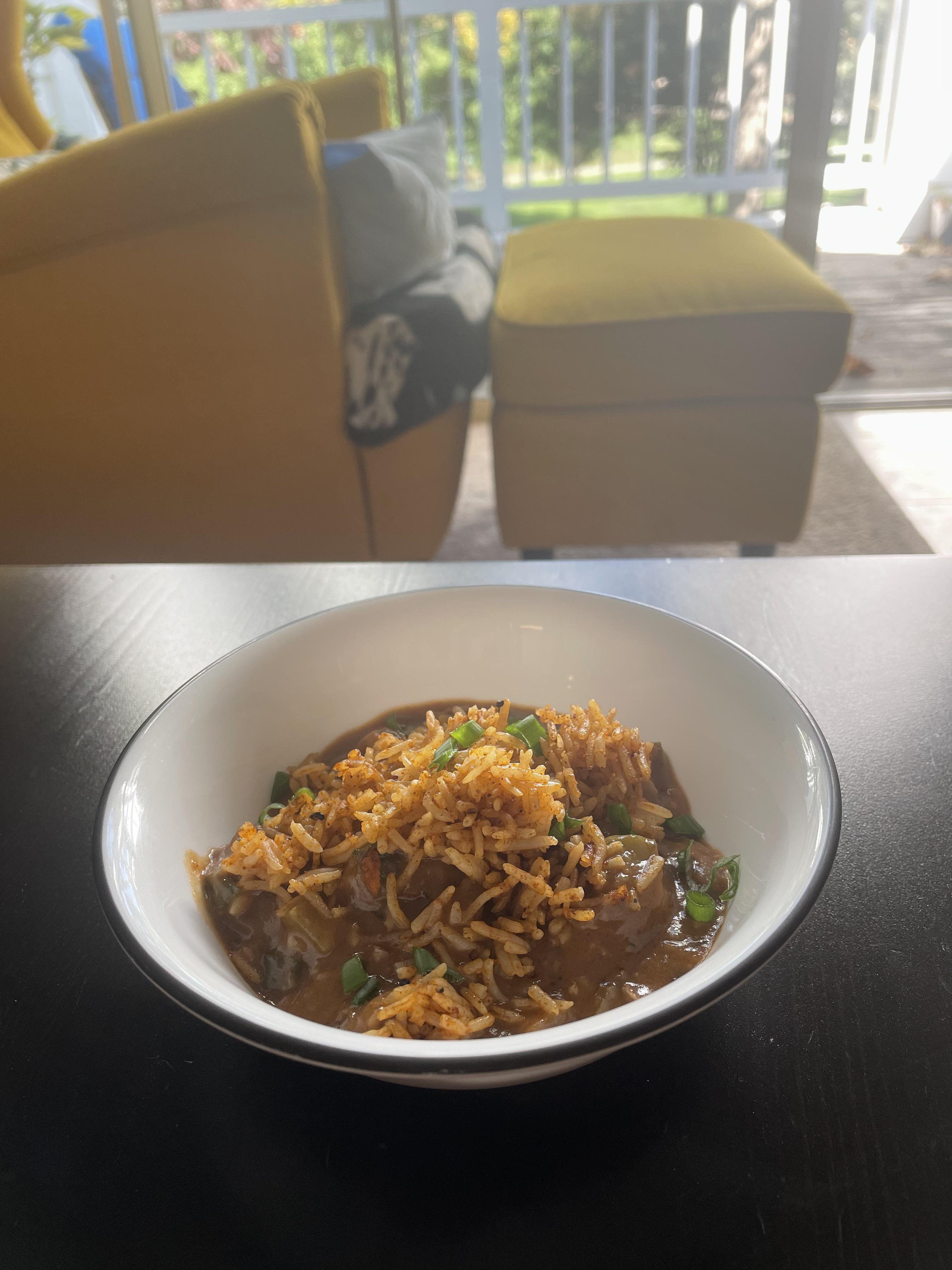 Week 42 Low and Slow Chicken Étouffée (Meta Using my Cookbooks) r