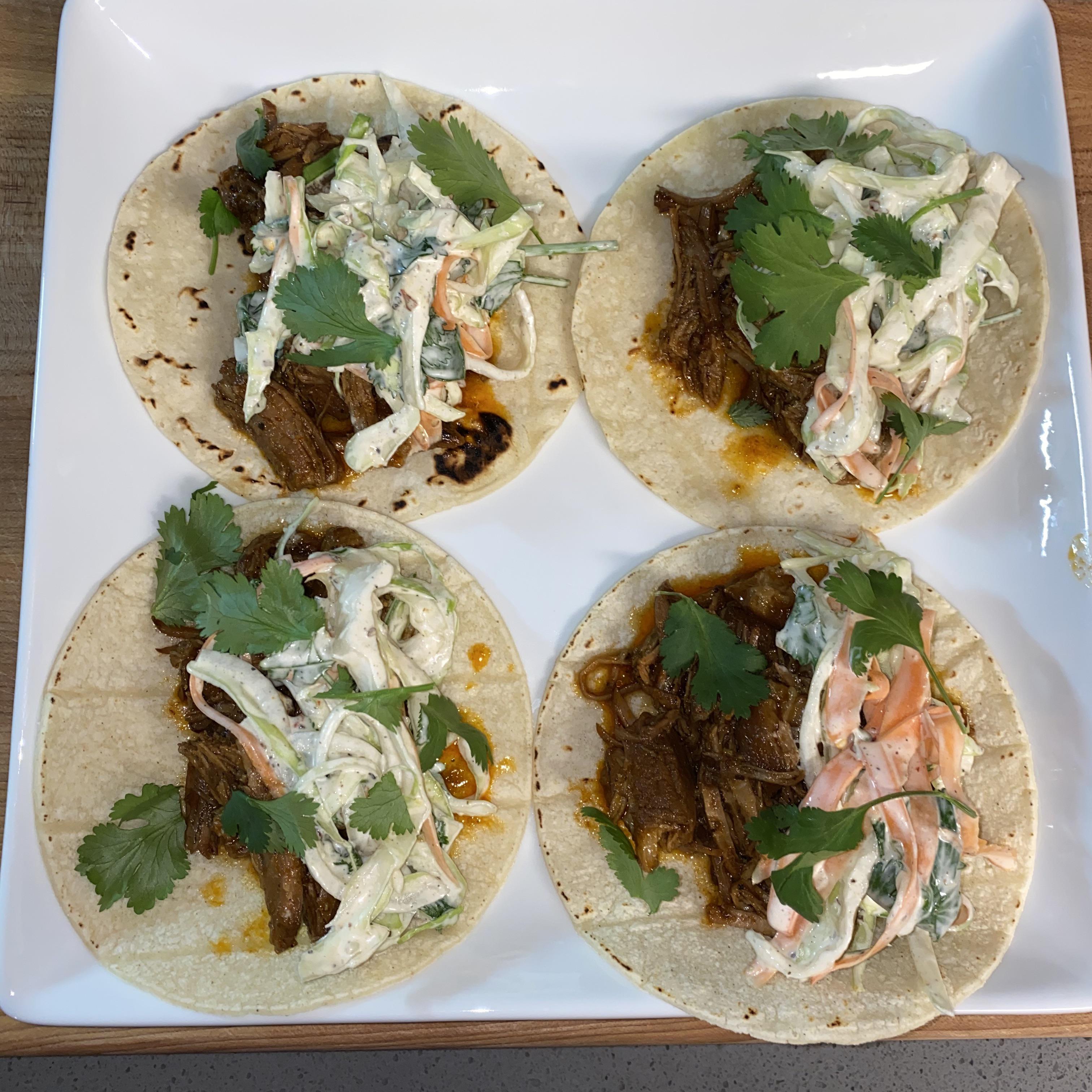 [Homemade] Pork Shoulder Tacos r/food