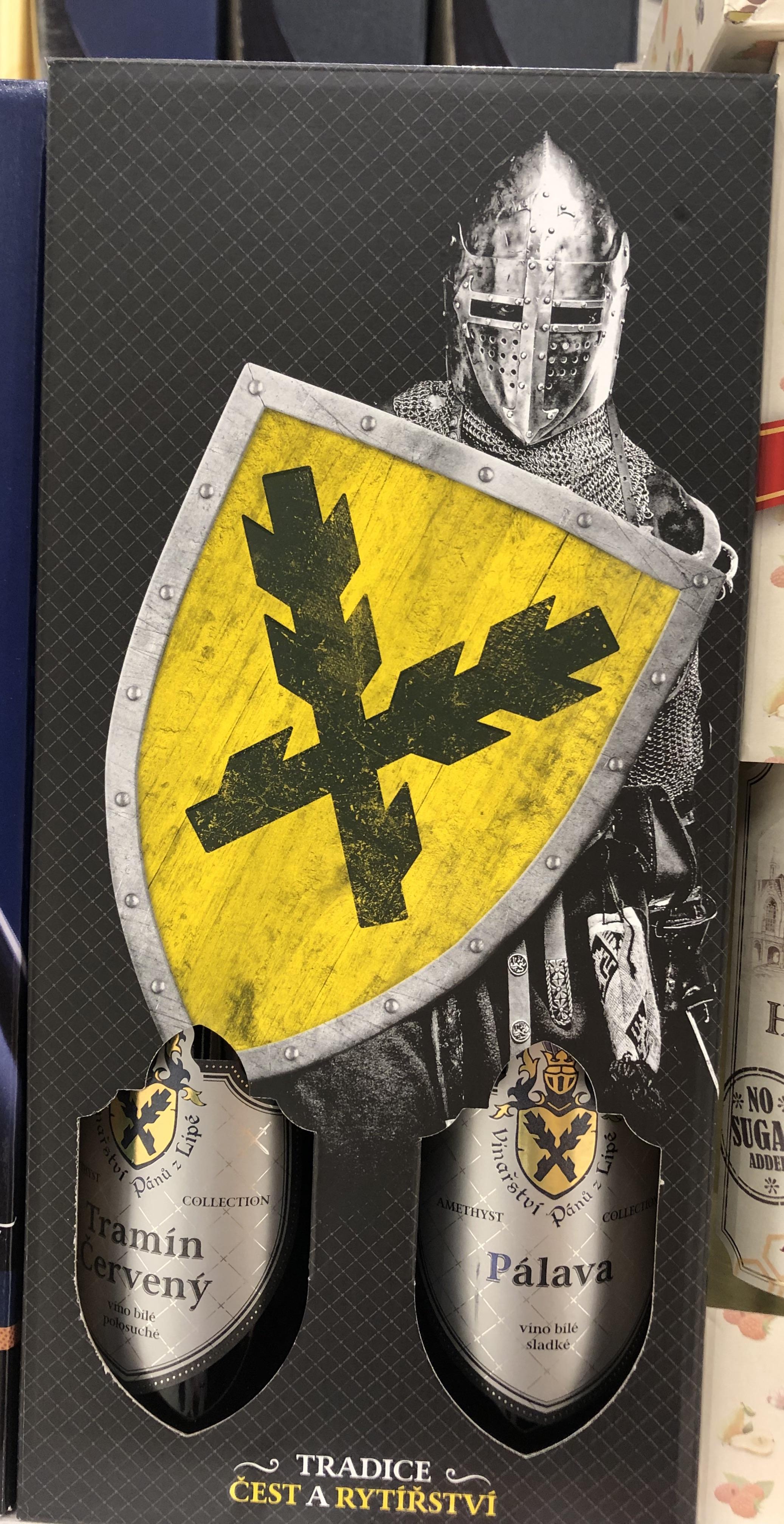 Found this wine with interesting heraldry. On the bottle it’s written