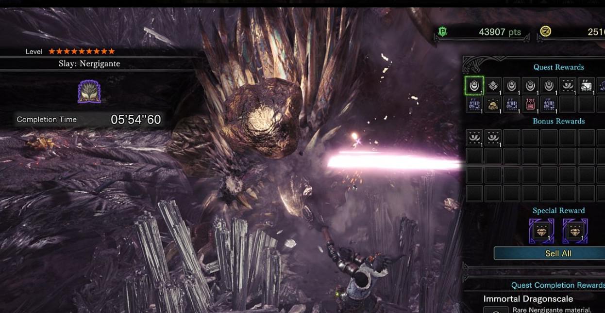 How To Get Immortal Dragonscale Steam Community Screenshot Leather Armor Nergigante Challenge