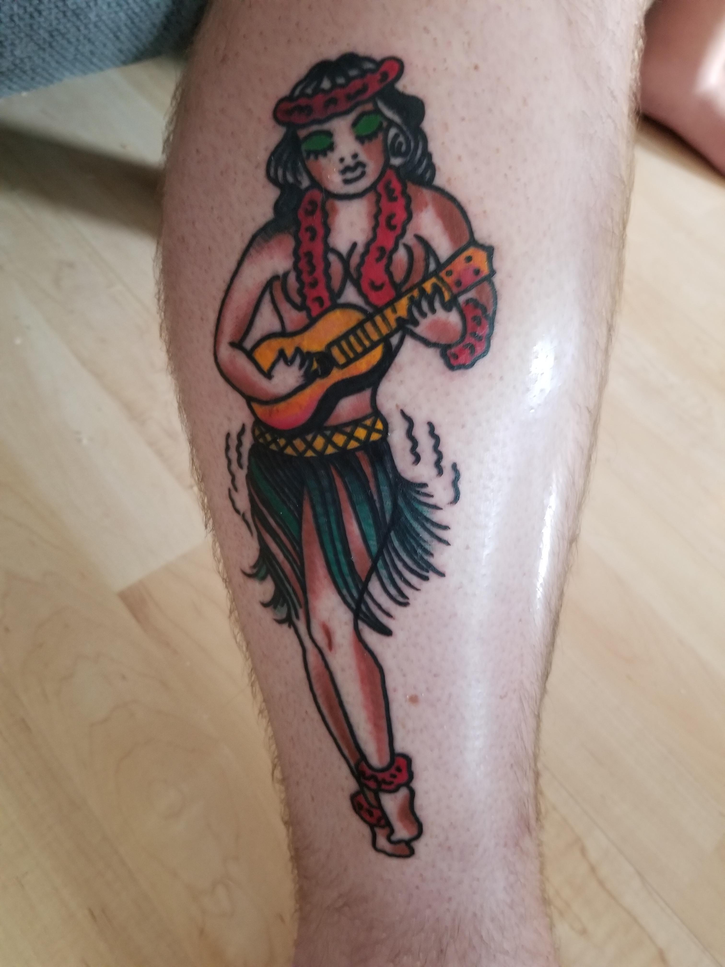 Sailor Jerry Hula Girl