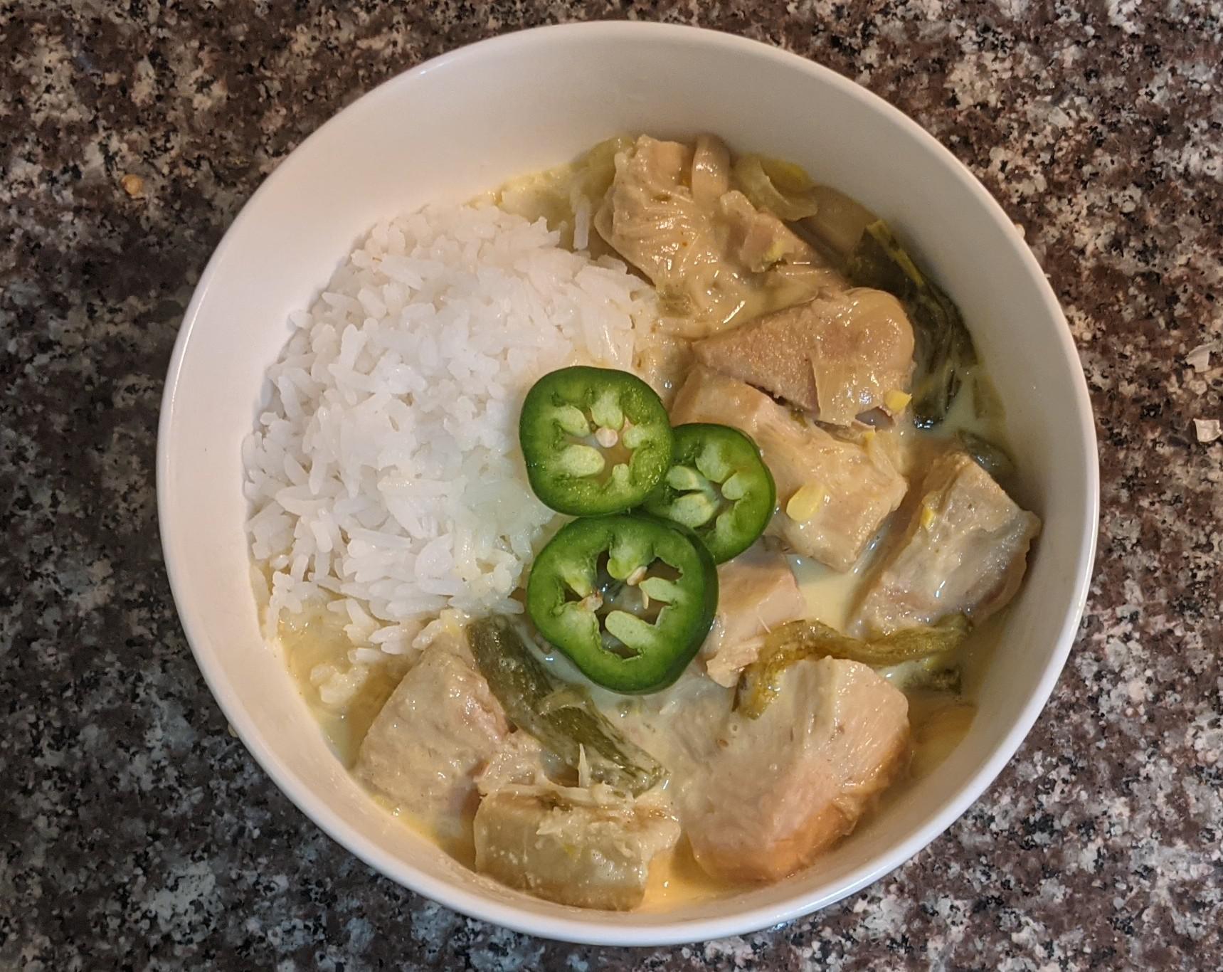 Ginataang Langka (young jackfruit in coconut milk) r/vegetarian