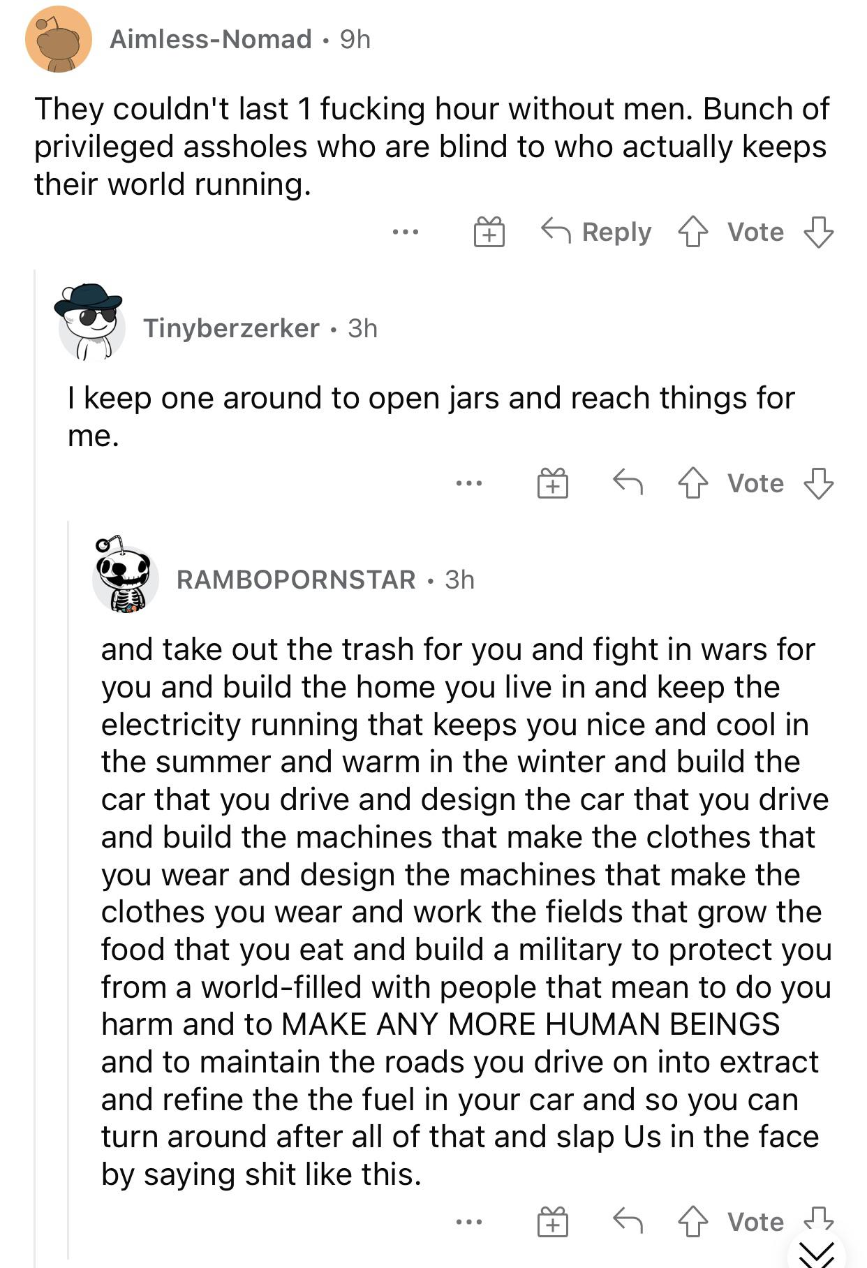 Obviously women don’t work or do any manual labour r/NotHowGirlsWork