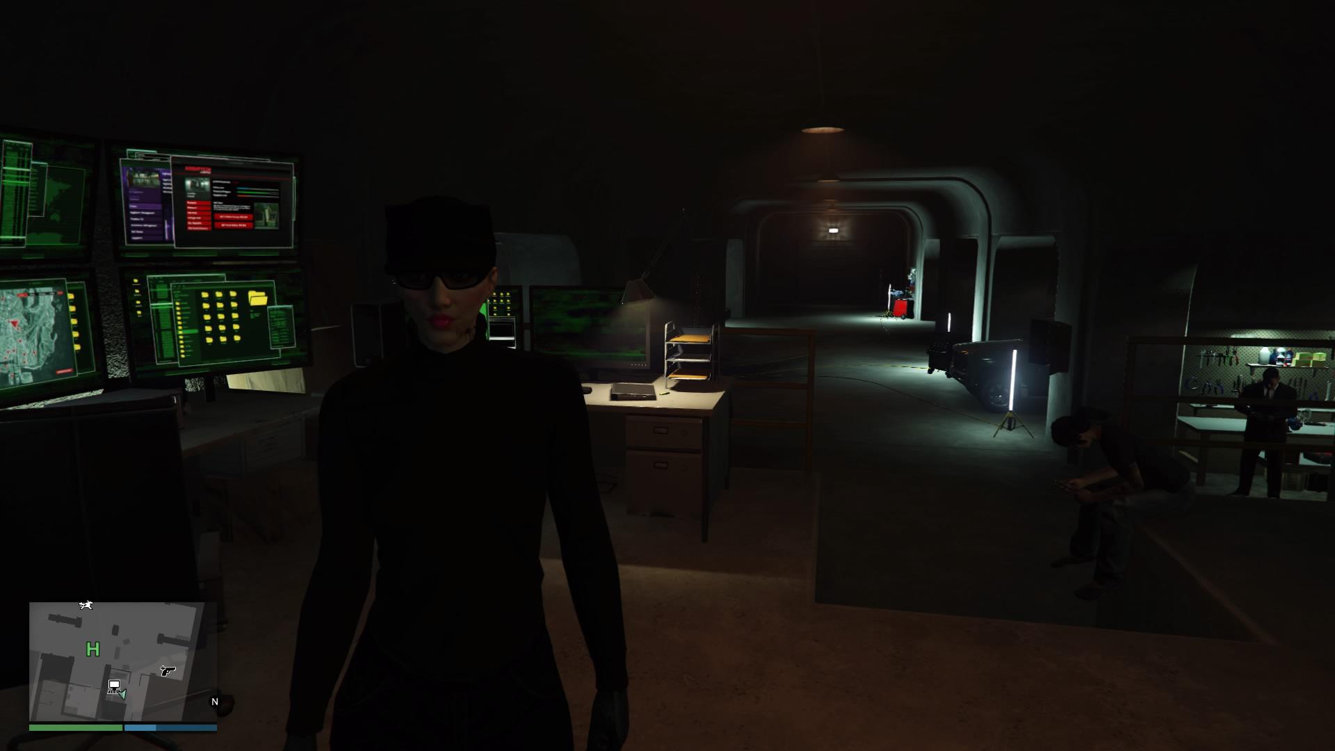 I have to question the logic of placing your Master Control Terminal